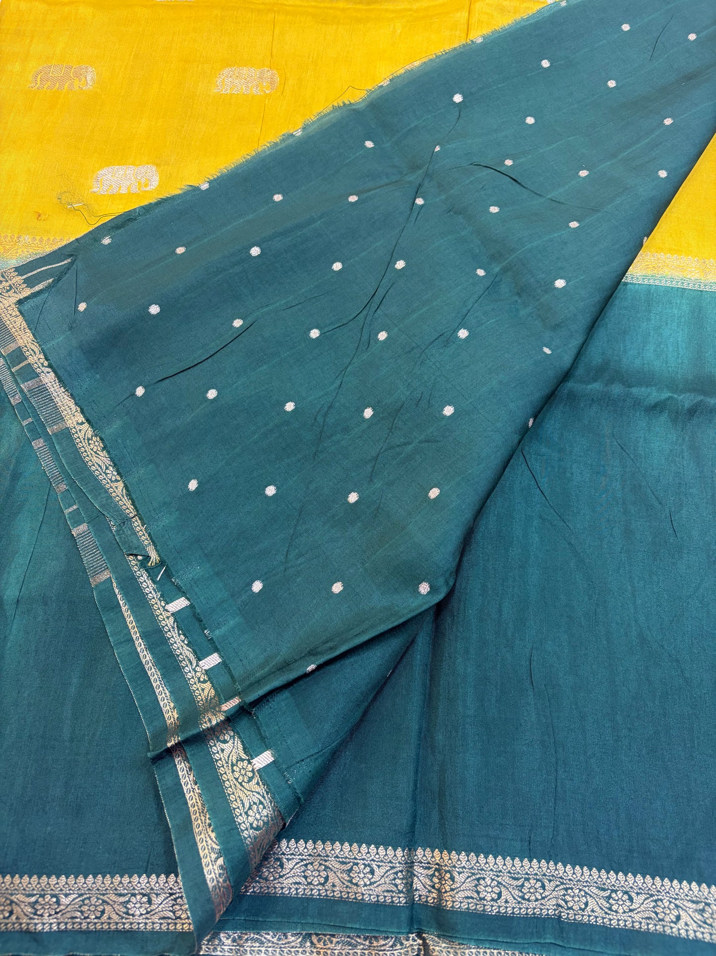 Russian Crepe saree