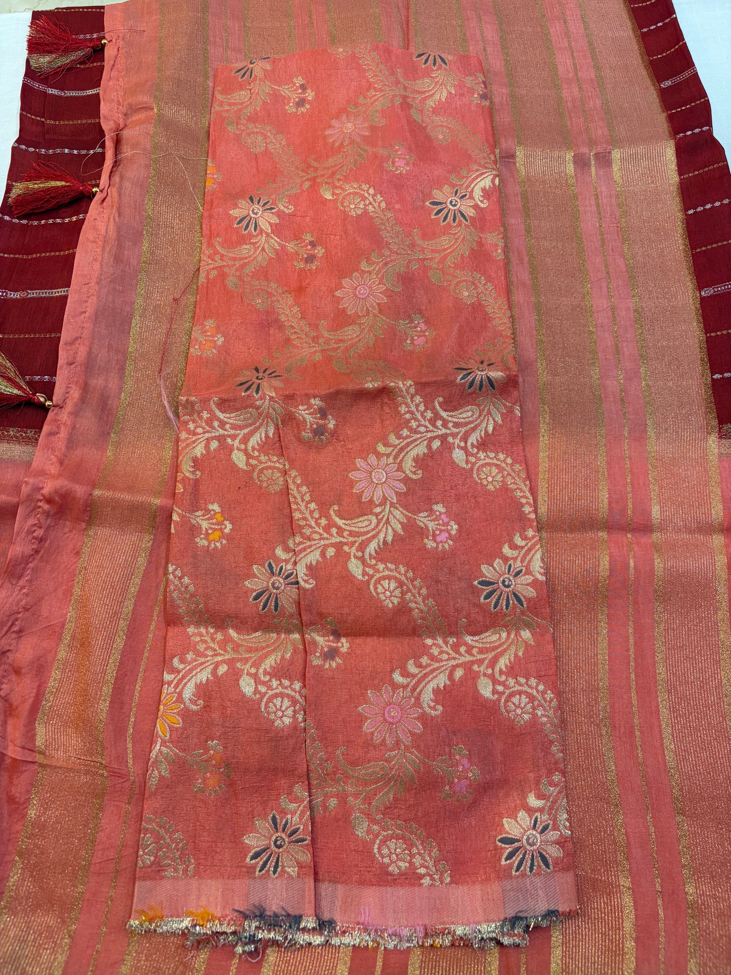 Russian Crepe saree