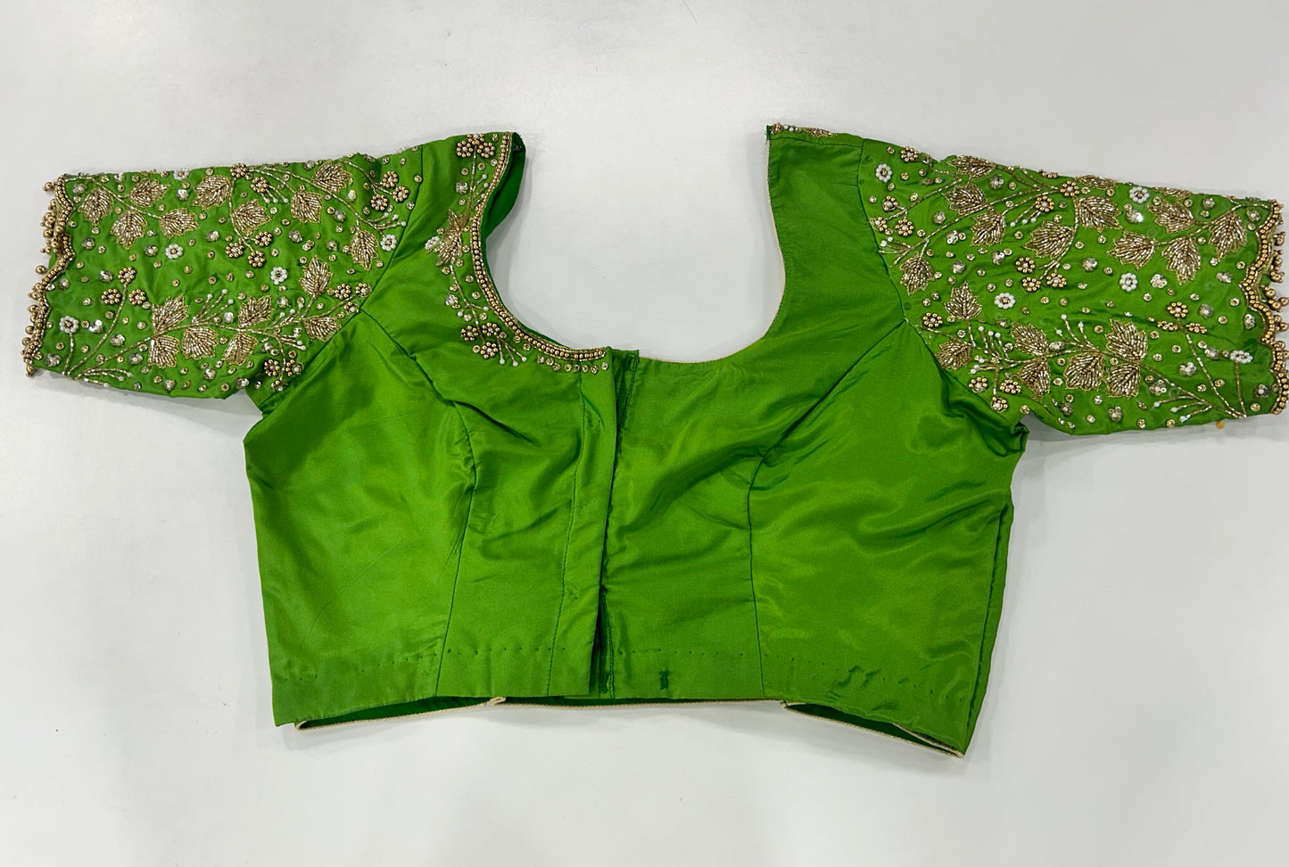 Readymade Maggam work blouse - Green