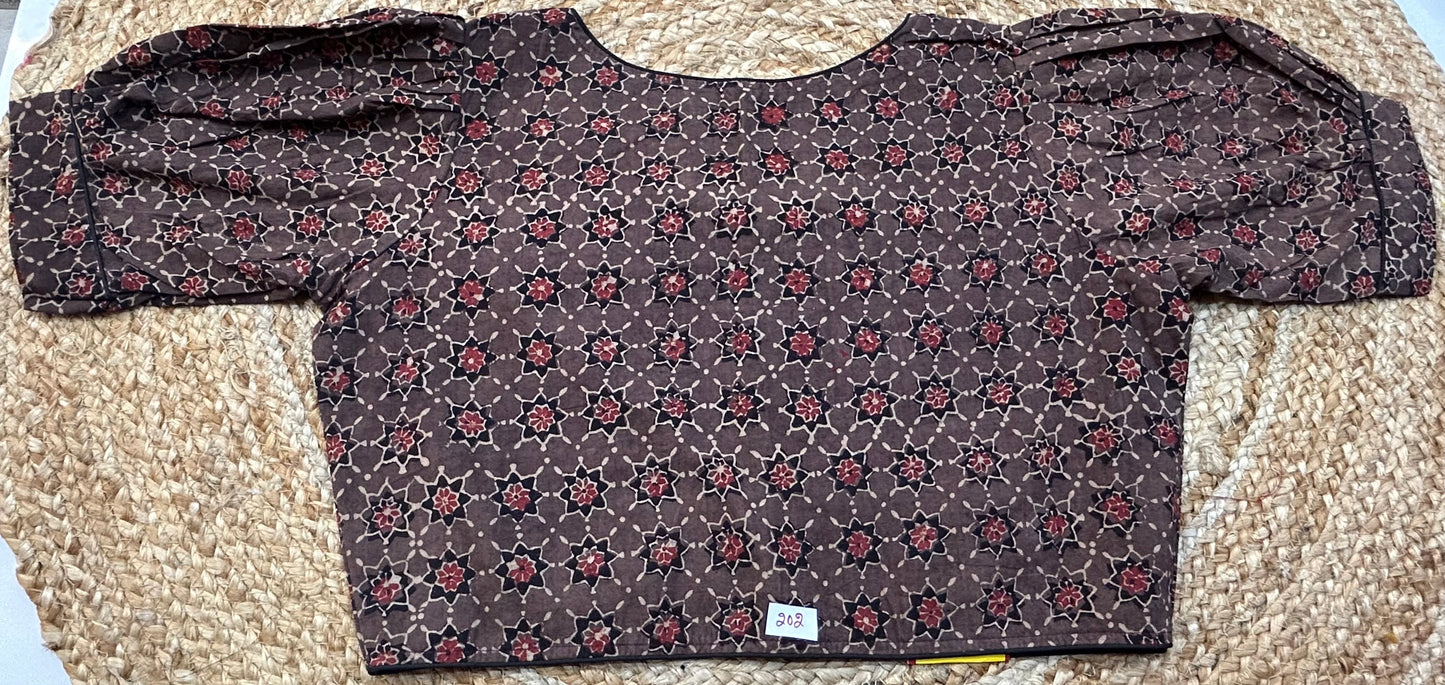 Fancy ReadyMade High Neck Blouse