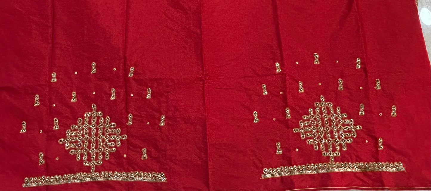 Bridal Kolam Design Maggam work Blouse