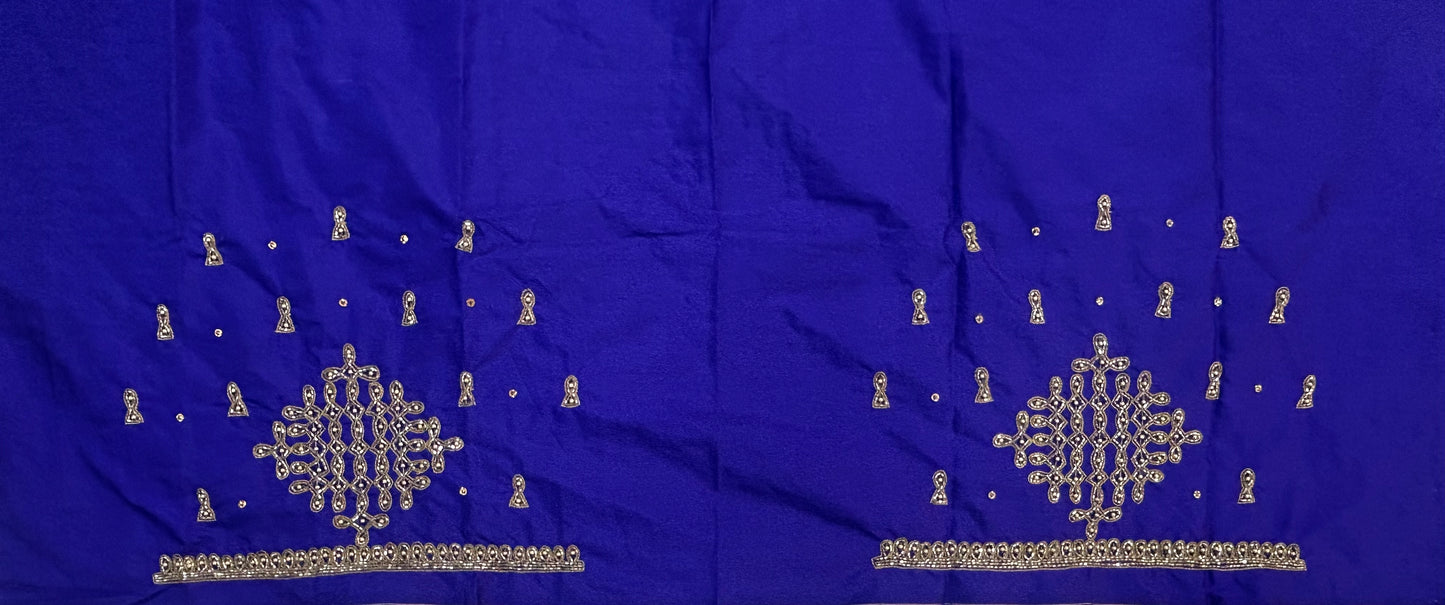 Bridal Kolam Design Maggam work Blouse