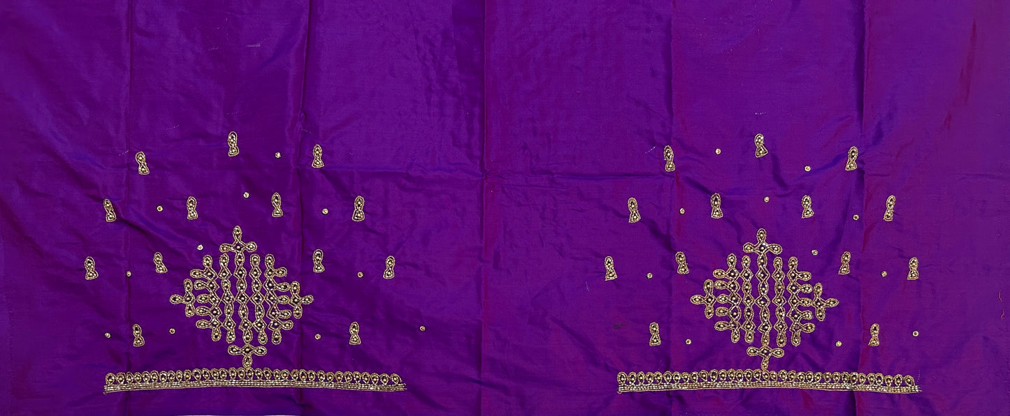 Bridal Kolam Design Maggam work Blouse