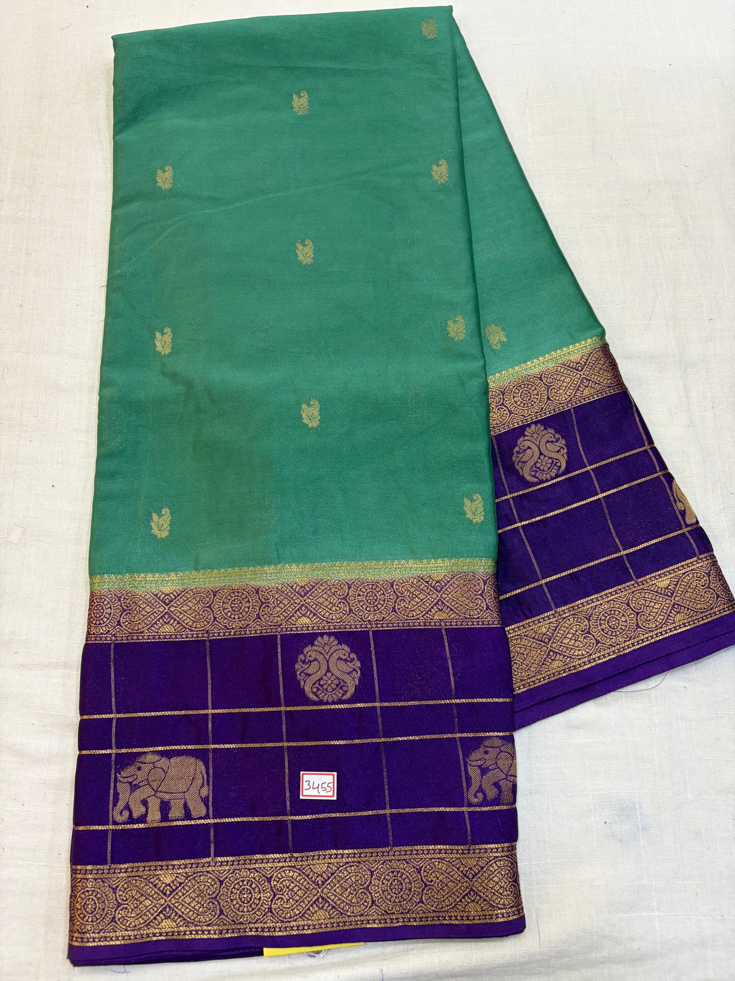 Mysore Crepe Gap borders Rich Pallu