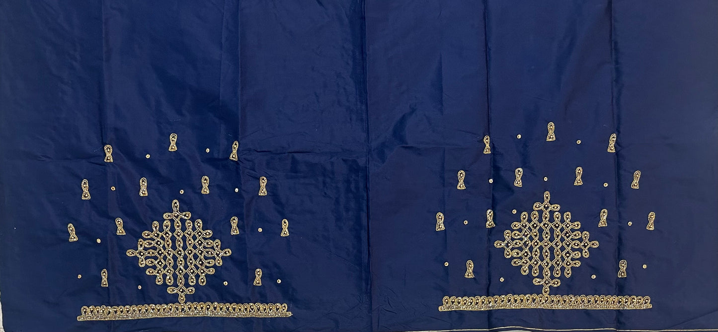 Bridal Kolam Design Maggam work Blouse
