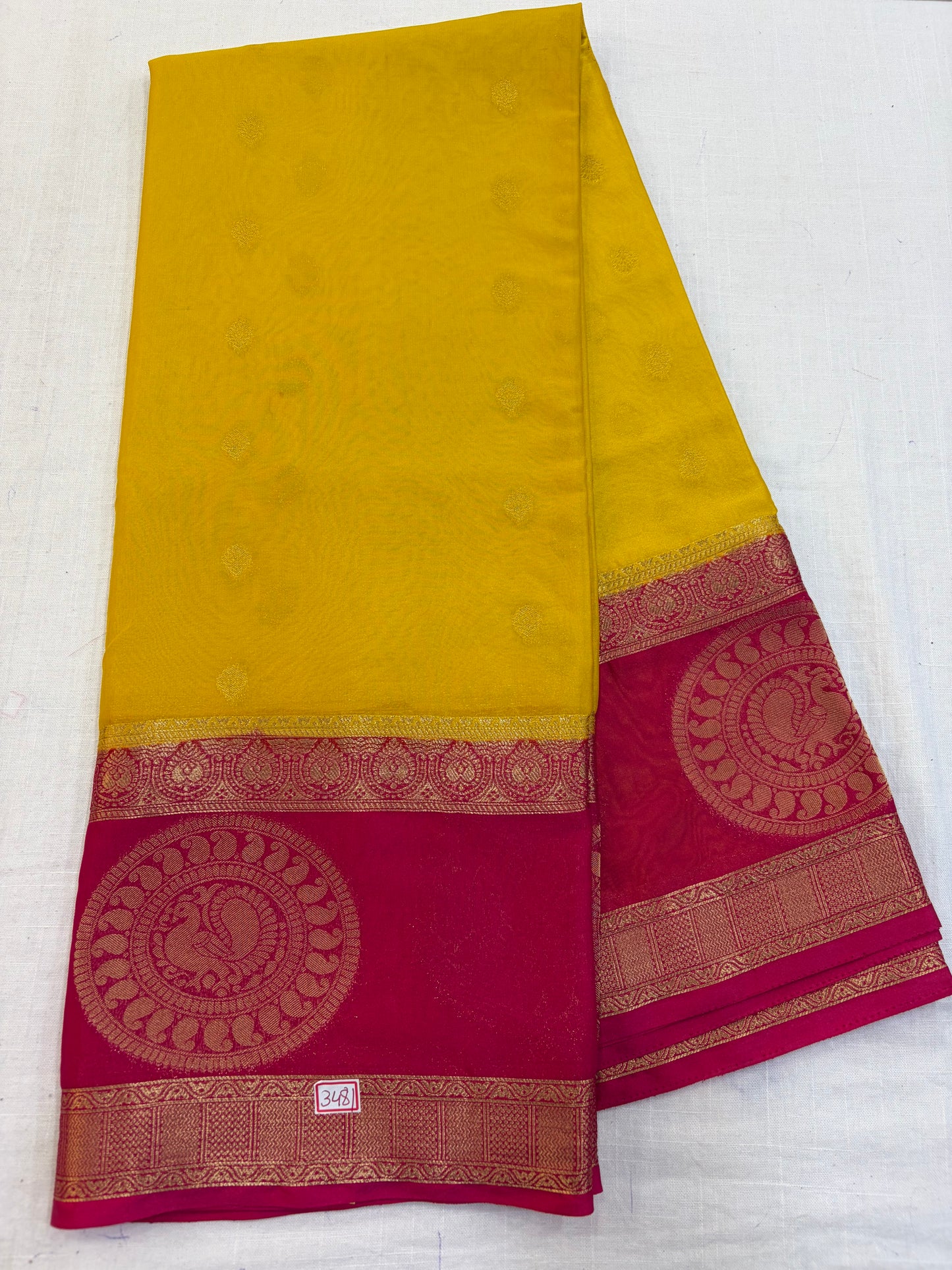 Mysore Crepe Gap borders Rich Pallu