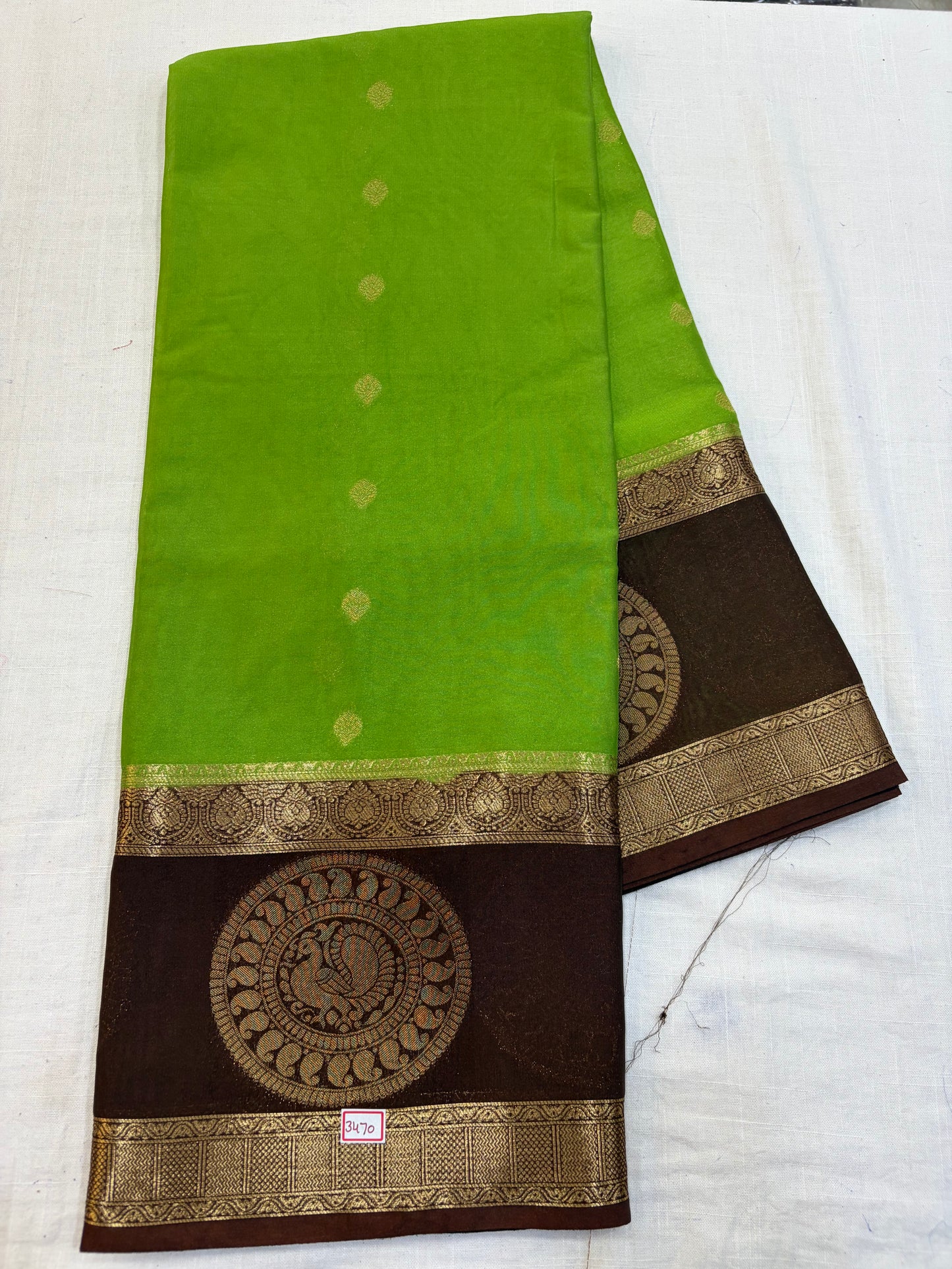 Mysore Crepe Gap borders Rich Pallu