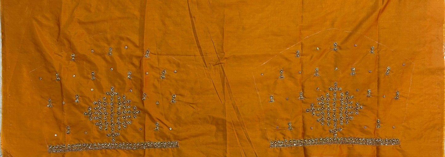 Bridal Kolam Design Maggam work Blouse