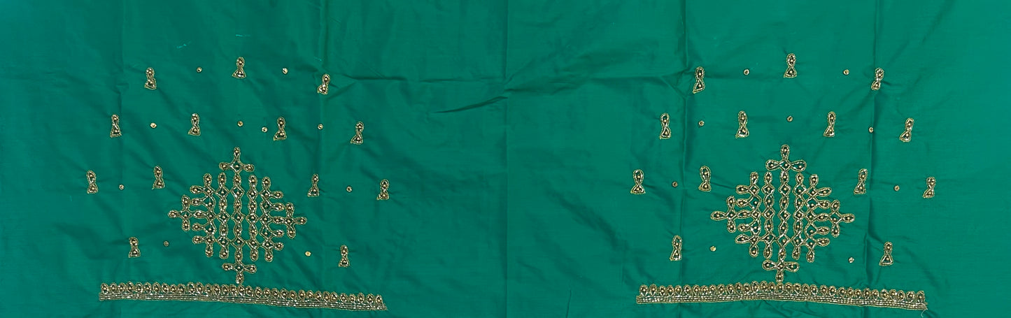 Bridal Kolam Design Maggam work Blouse