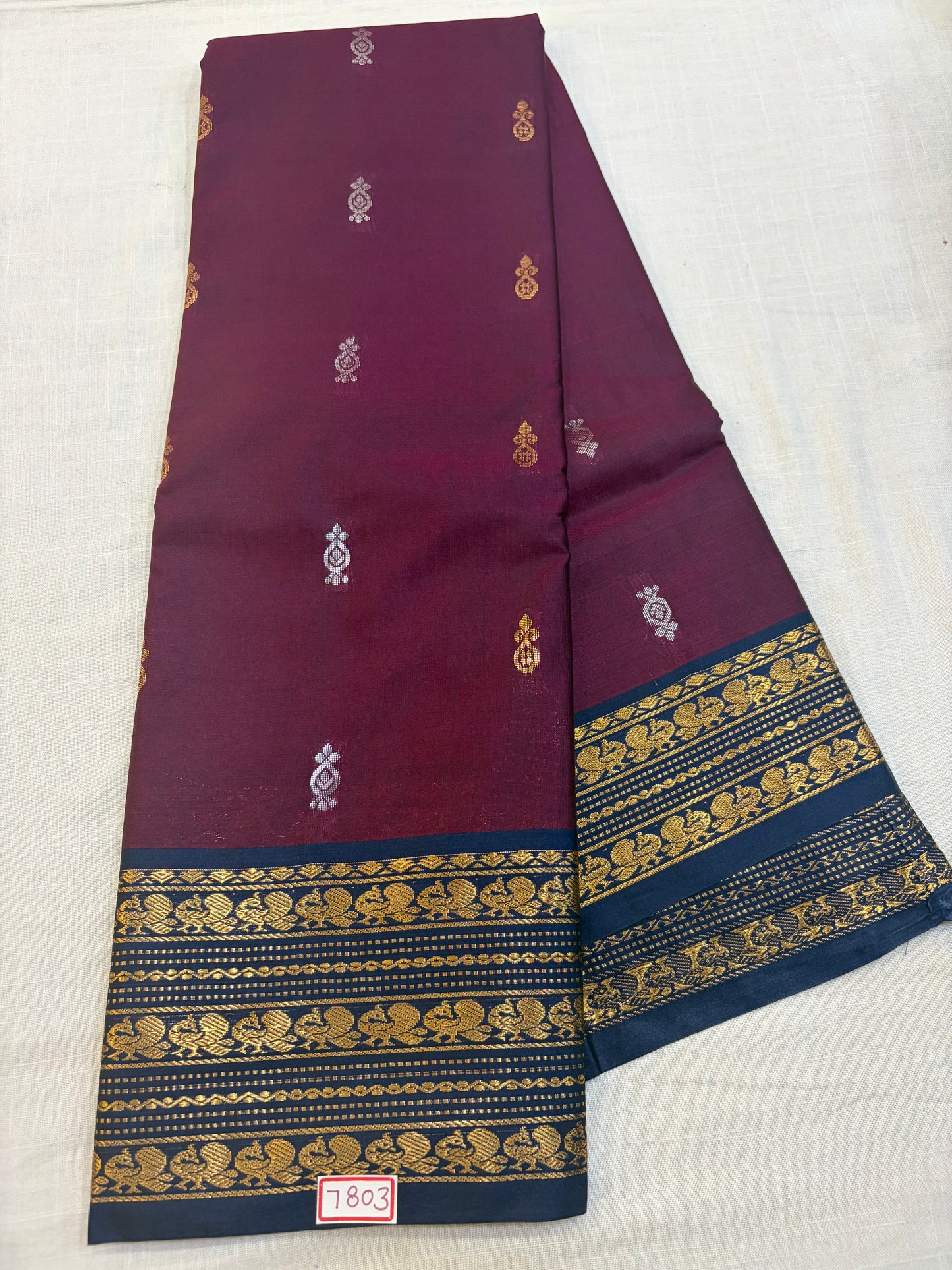 Semi Gadwal Sico Sarees