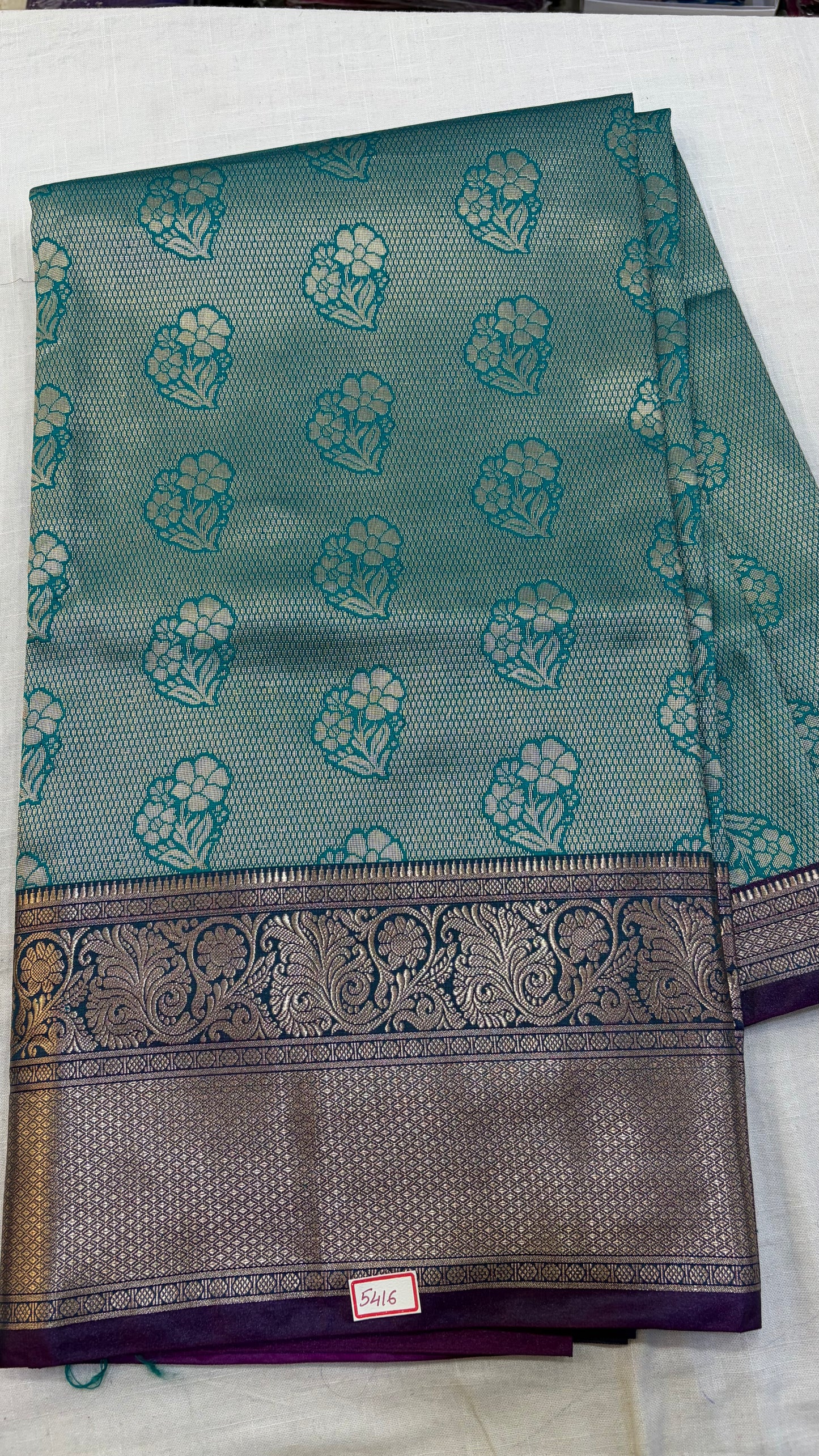Semi Uppada All over Saree