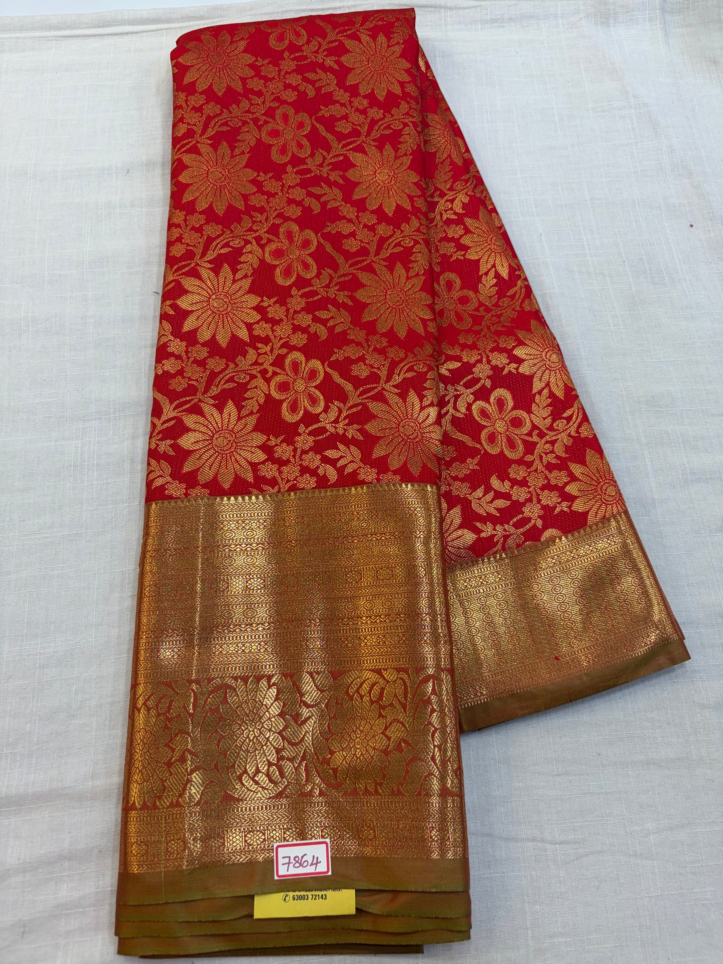 Semi Kanchi Pattu Saree