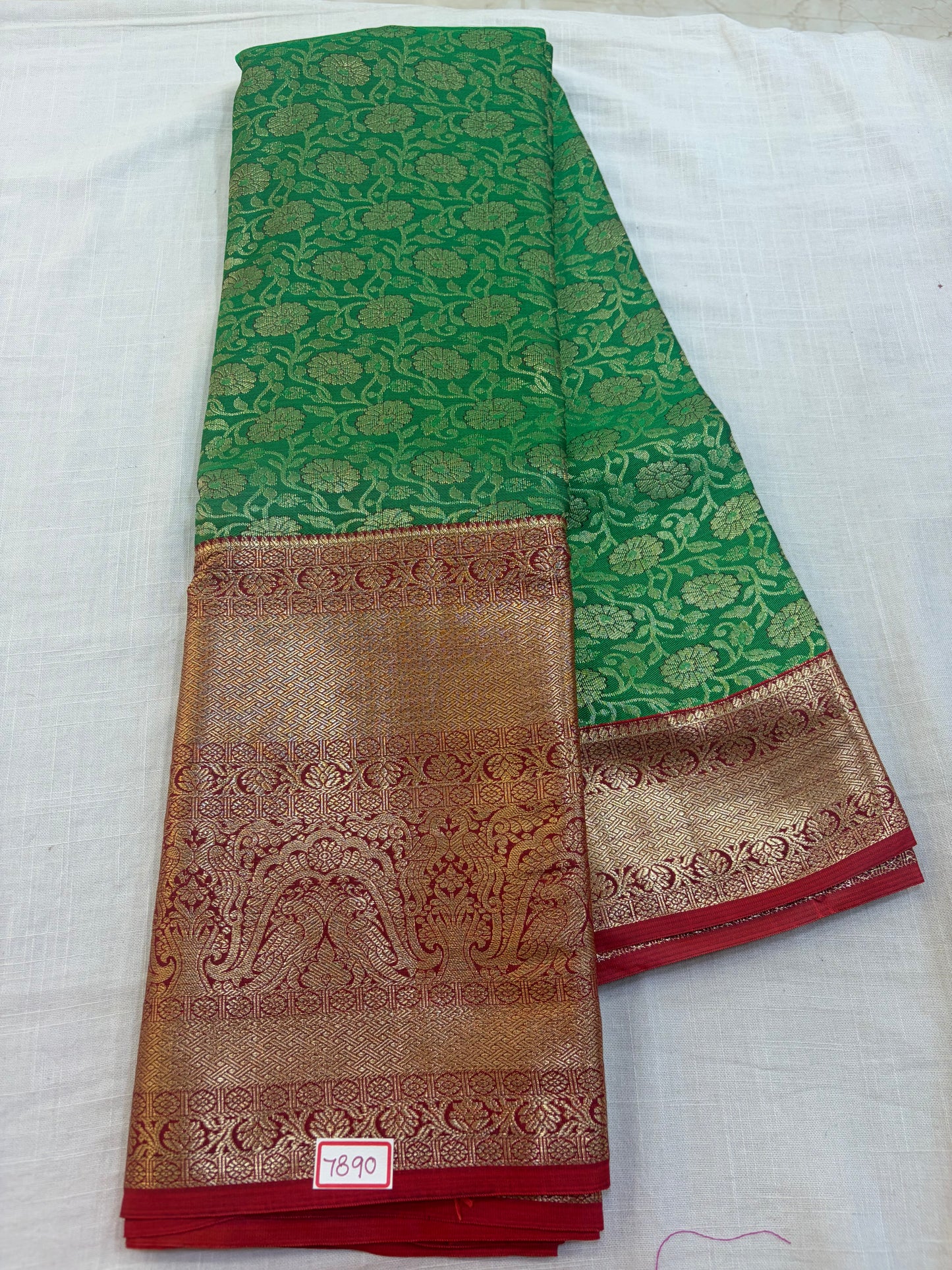 Semi Kanchi Pattu Saree
