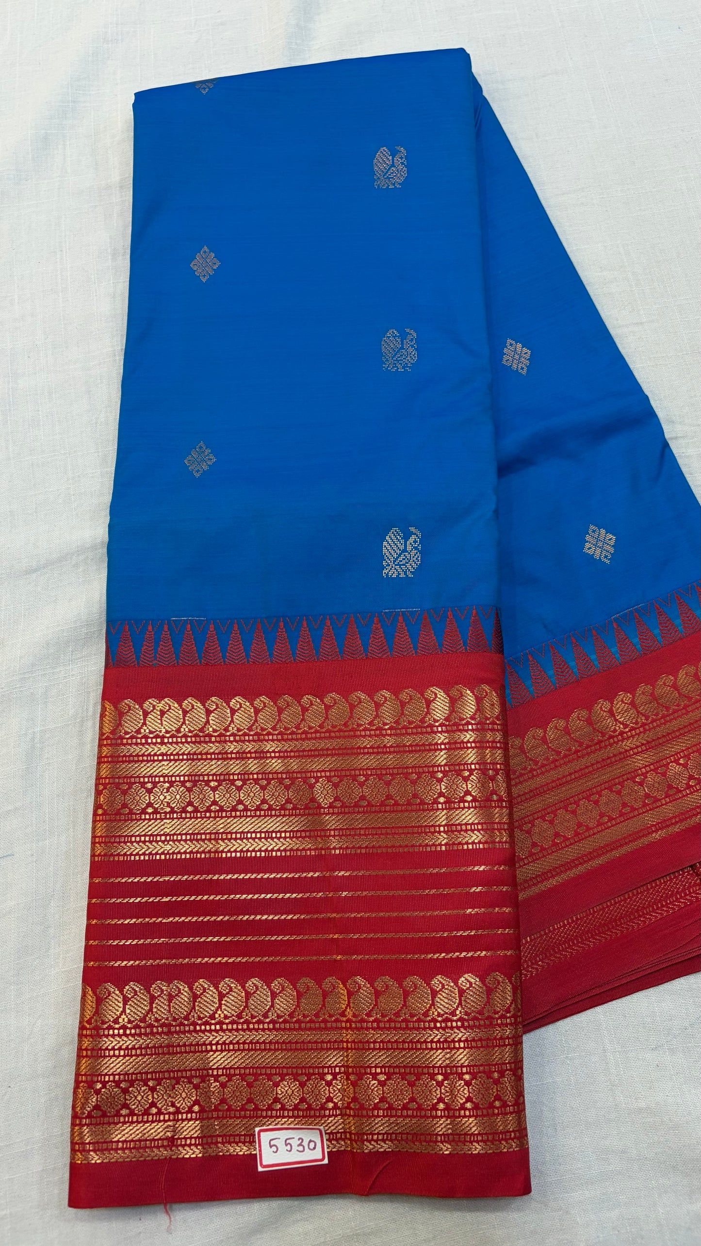 Semi Gadwal Silk Saree