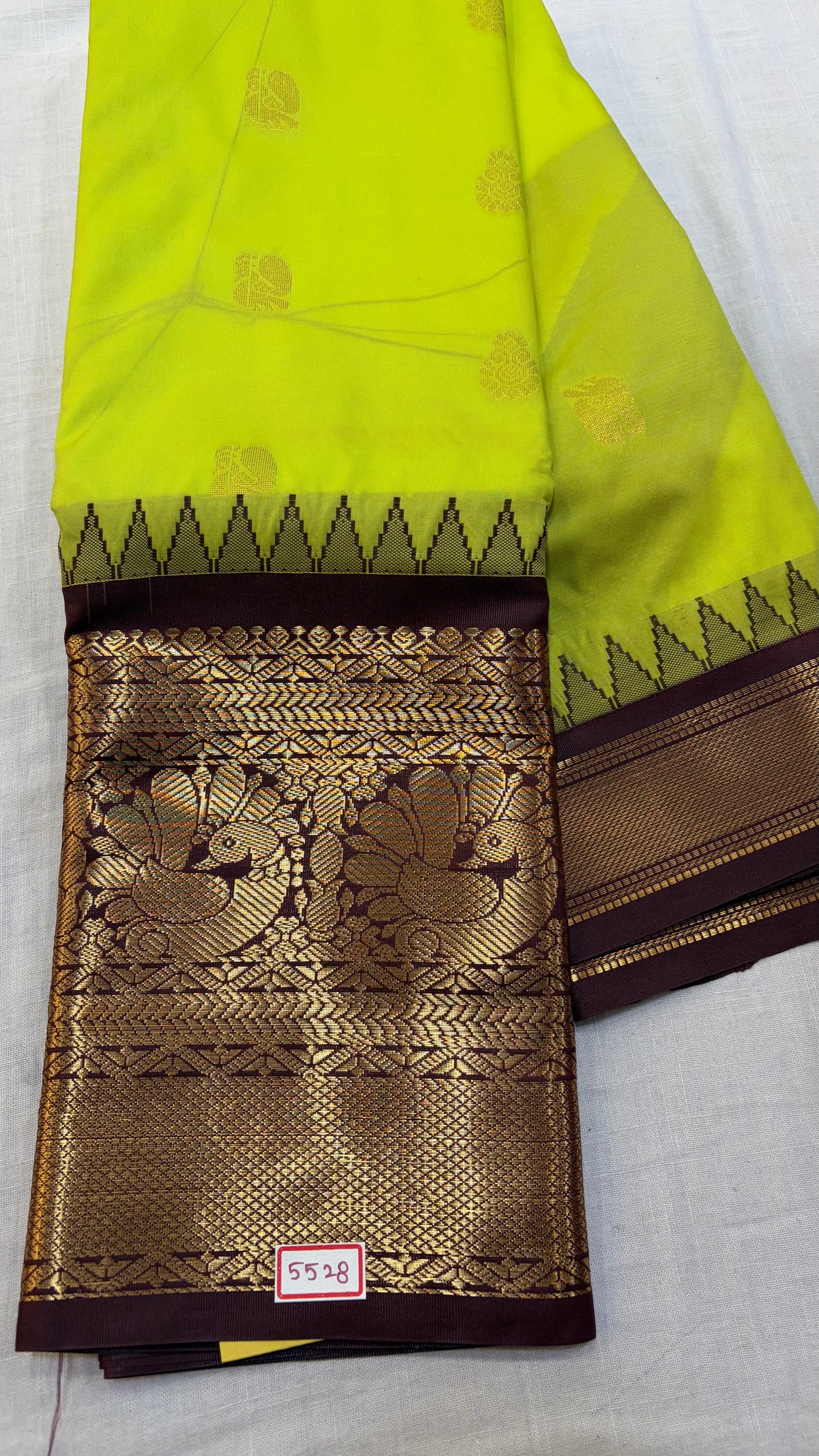 Semi Gadwal Silk Saree