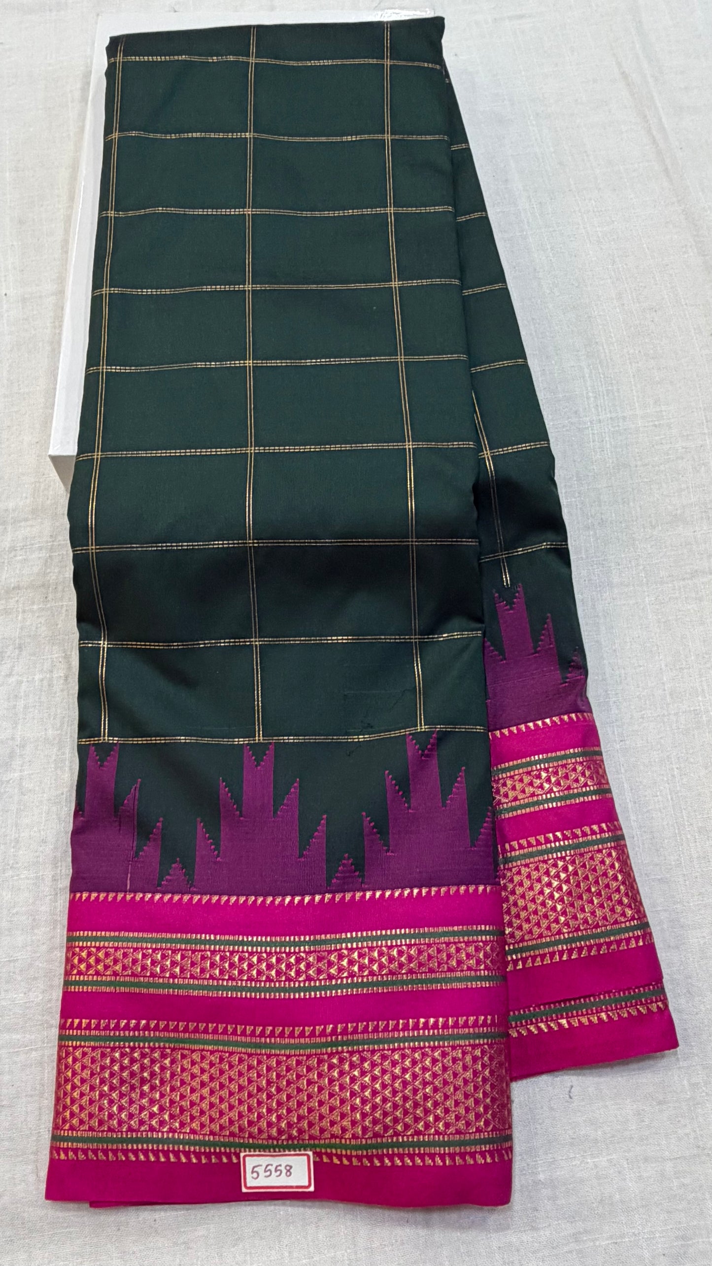 Semi Gadwal Silk Saree