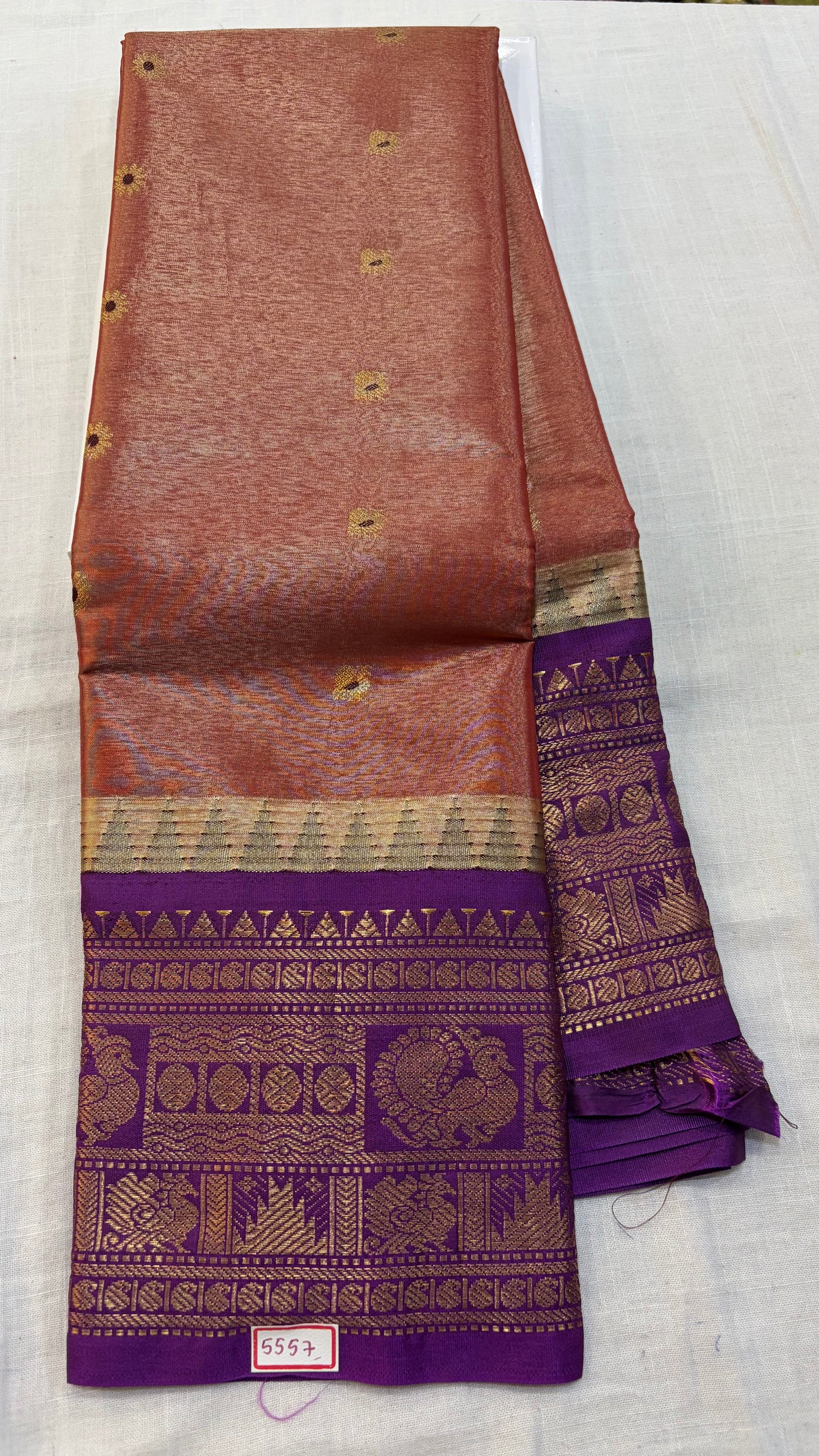 Semi Gadwal Silk Saree