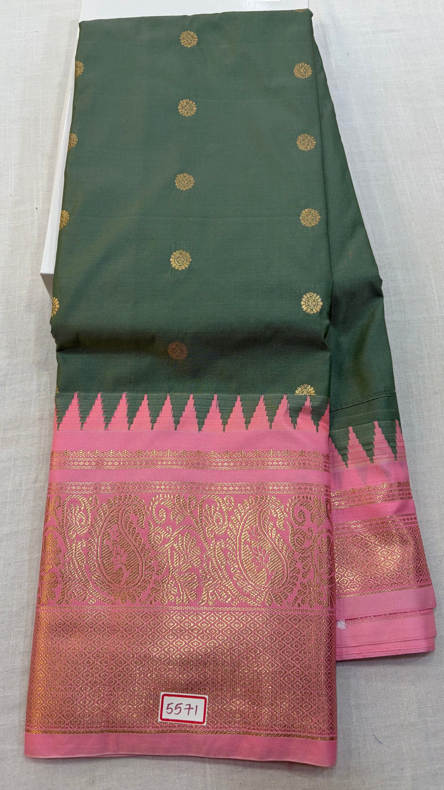 Semi Gadwal Silk Saree