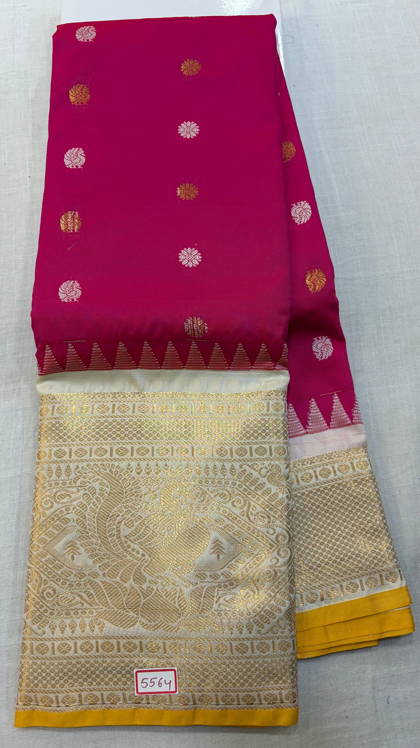 Semi Gadwal Silk Saree
