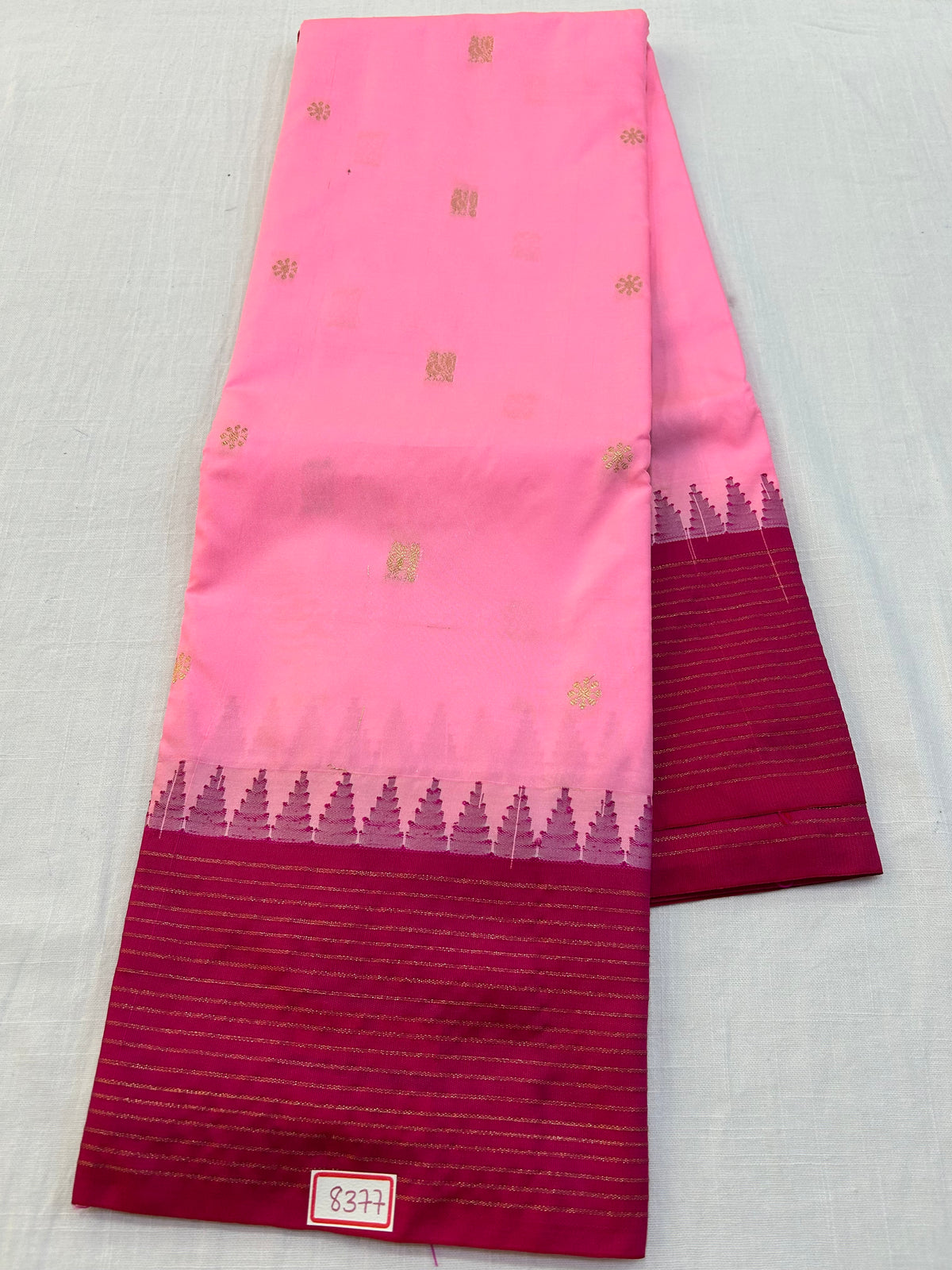 Semi Gadwal Silk Saree