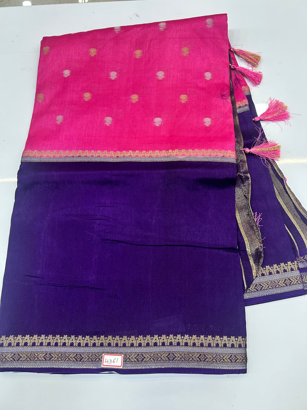Russian Crepe saree
