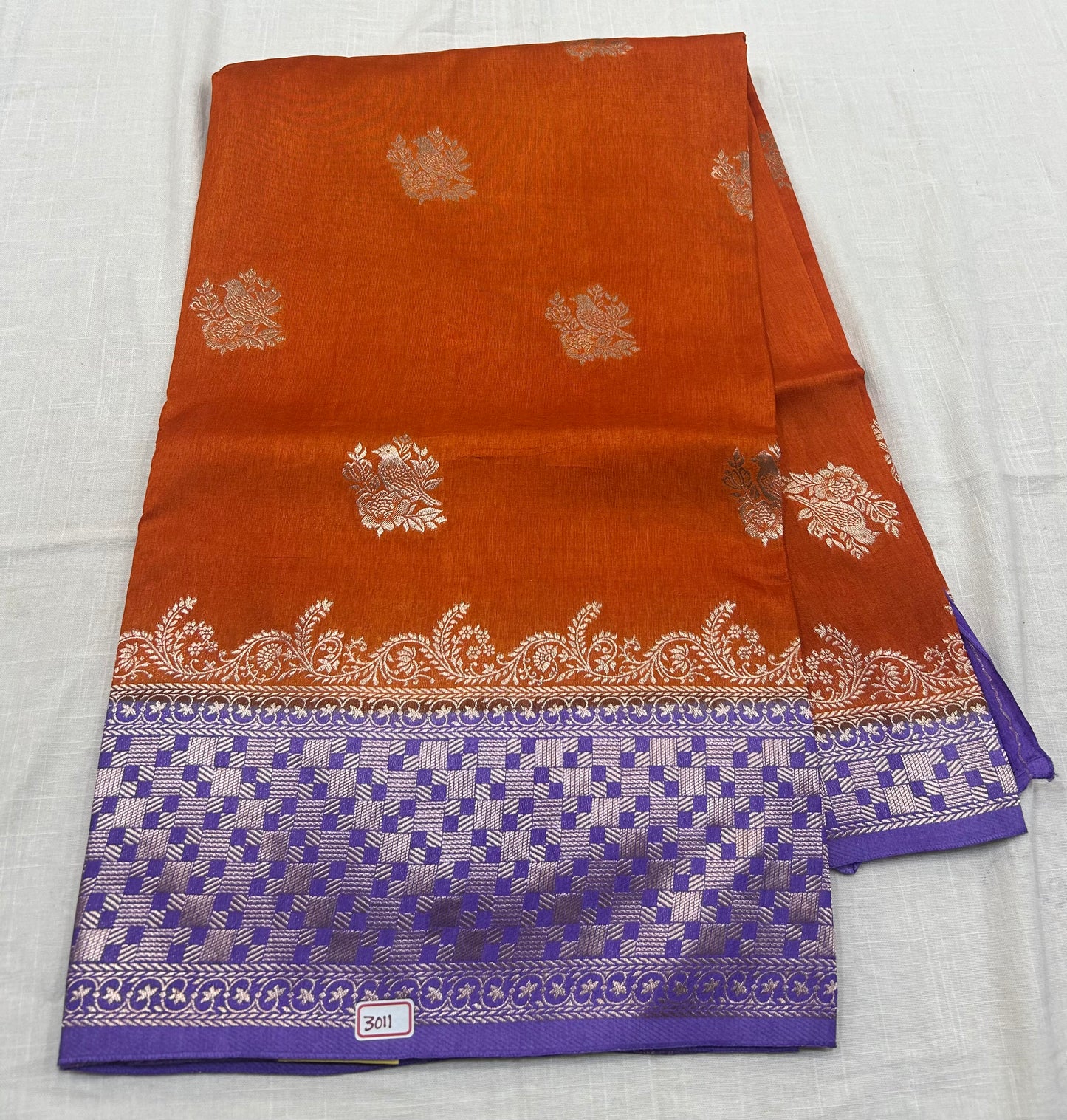 Russian Crepe saree