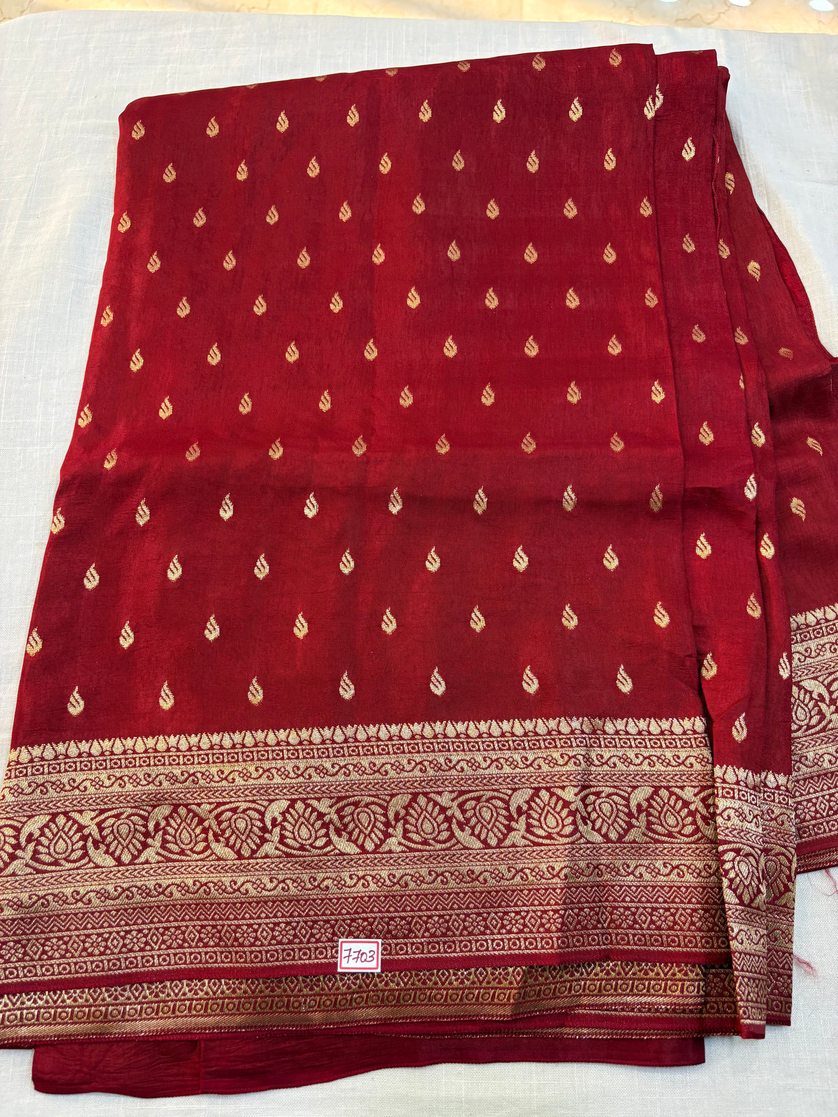 Russian crepe sarees