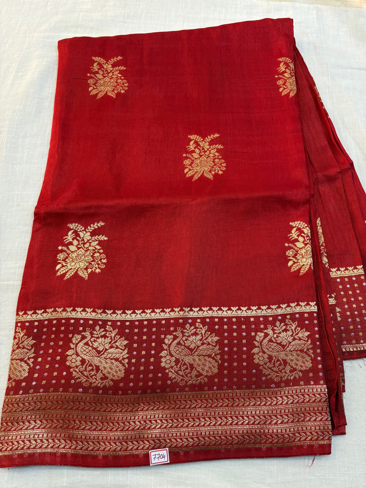 Russian crepe sarees