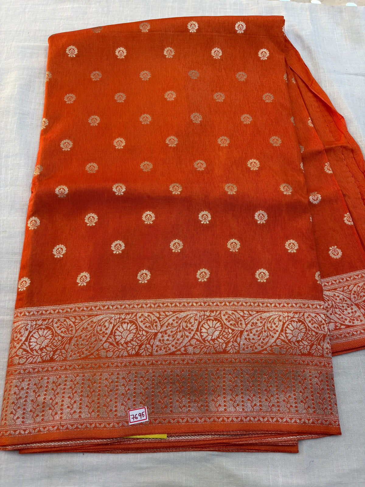 Russian crepe sarees