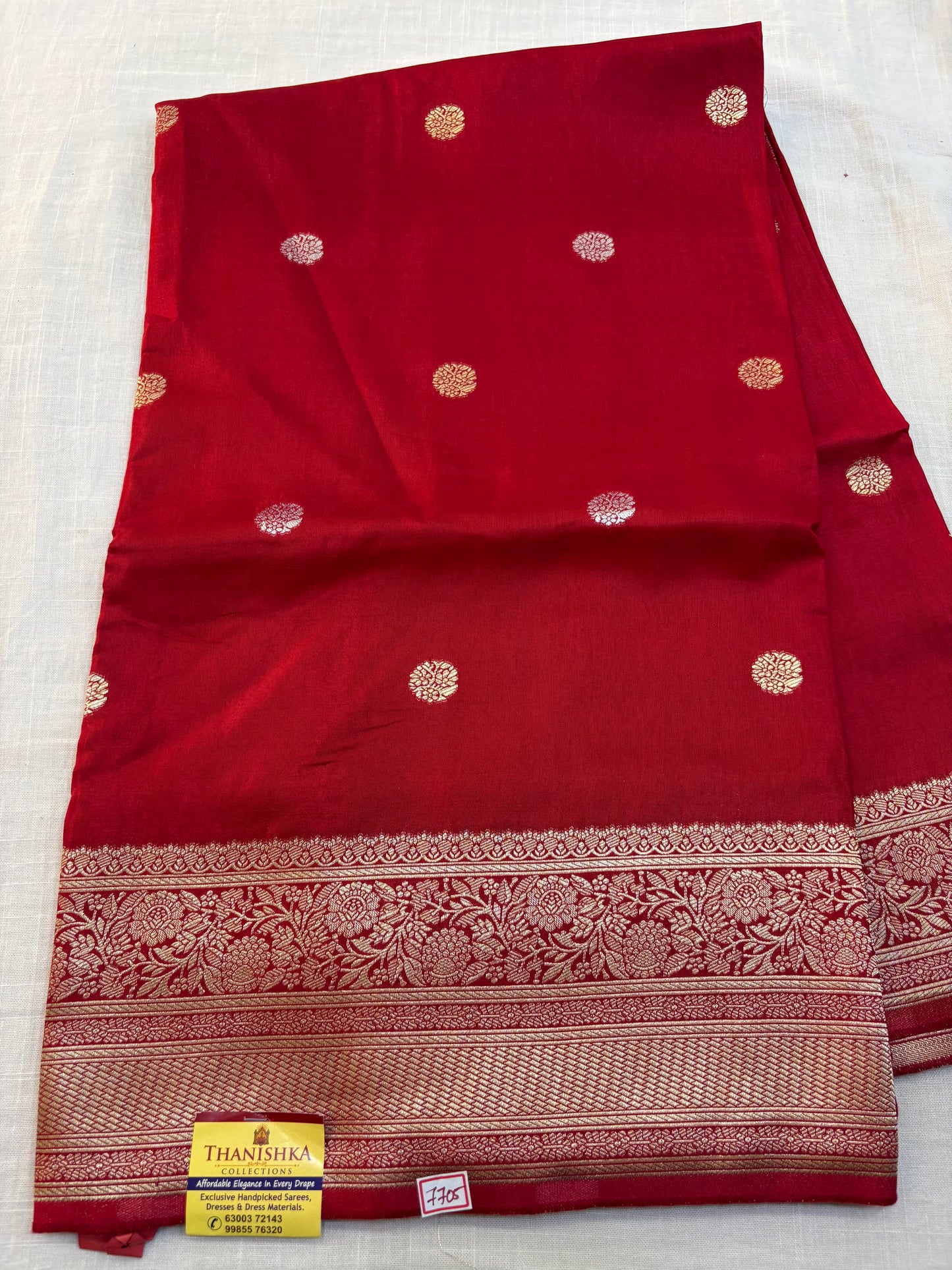 Russian crepe sarees