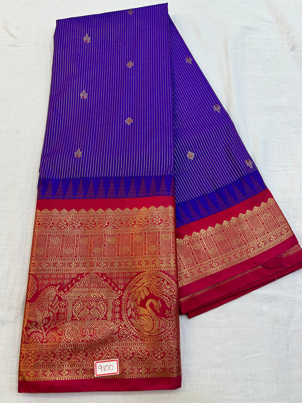 Semi Gadwal Saree