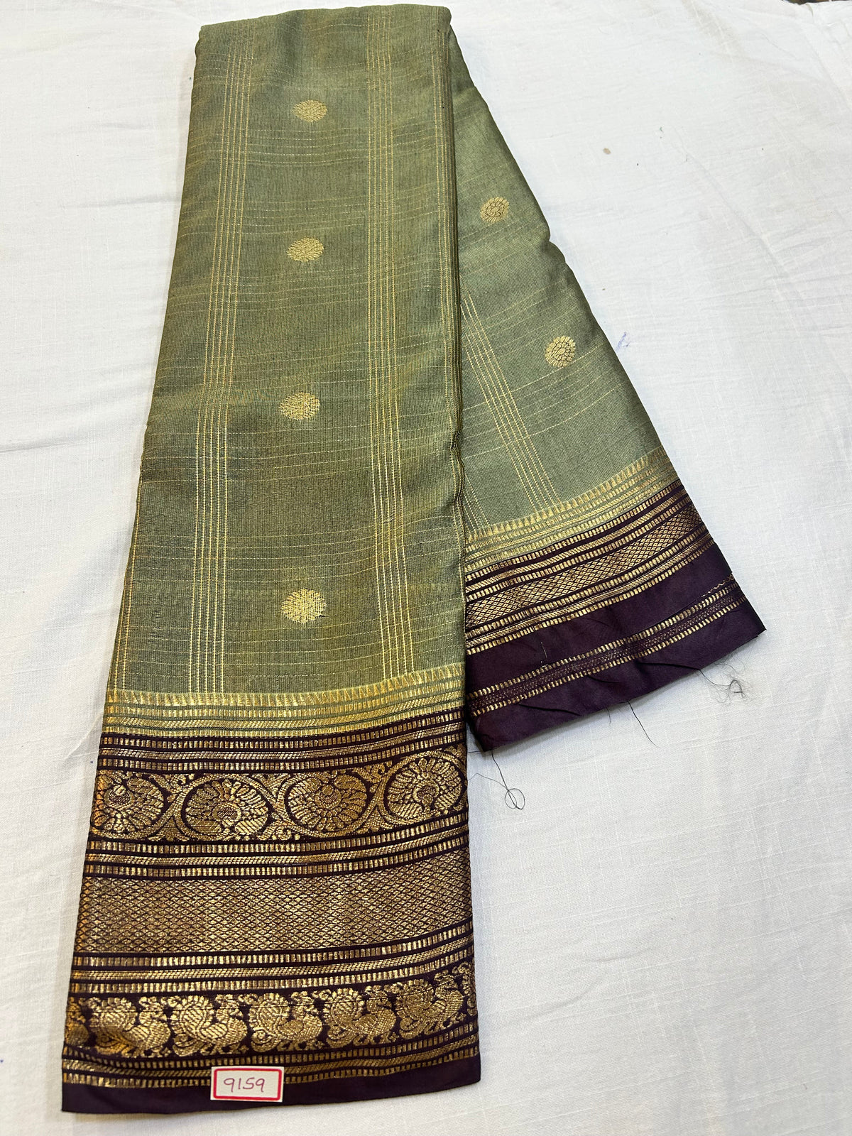 Semi Gadwal Sico Small border Saree