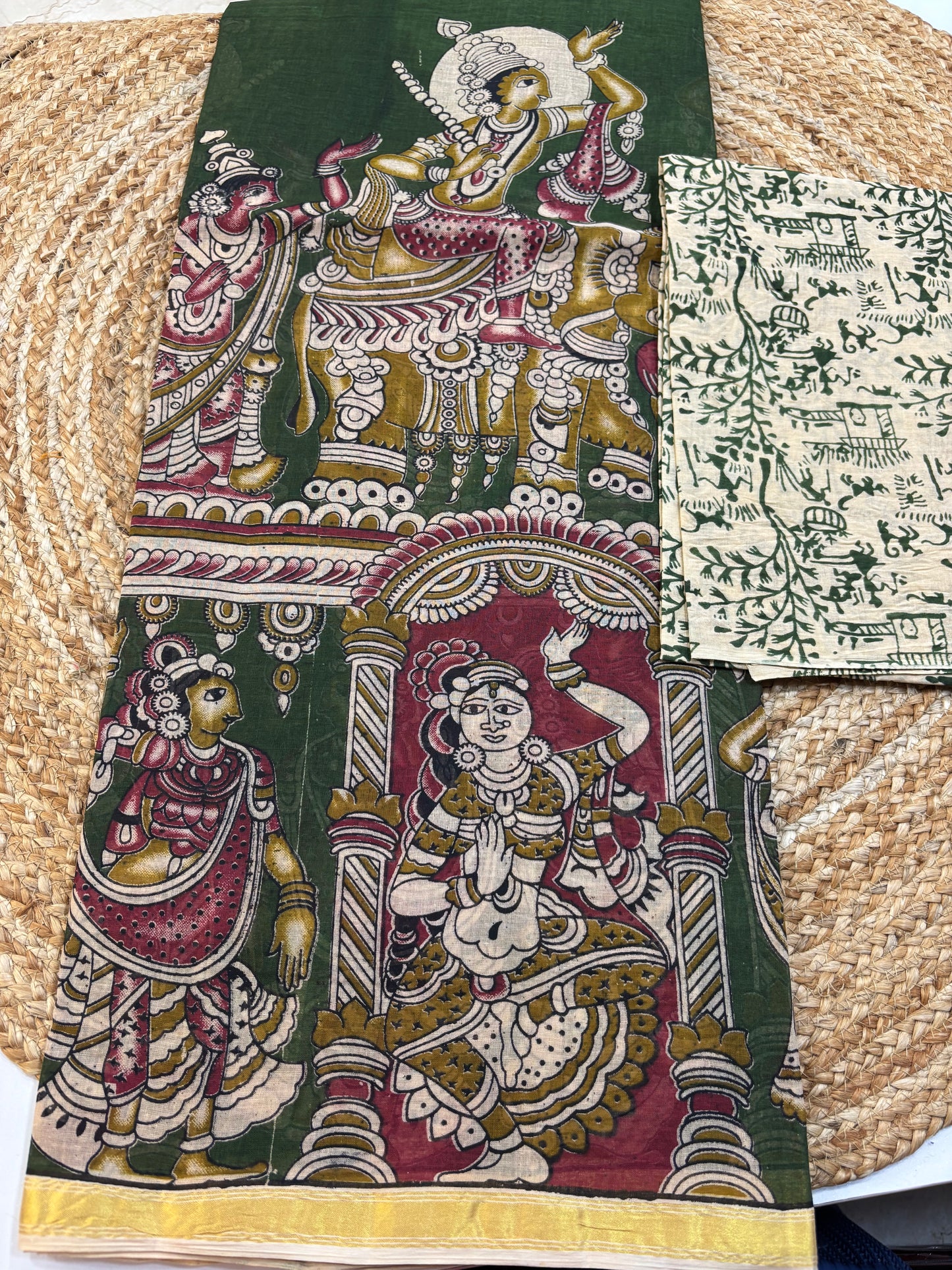 Kalamkari Cotton Saree