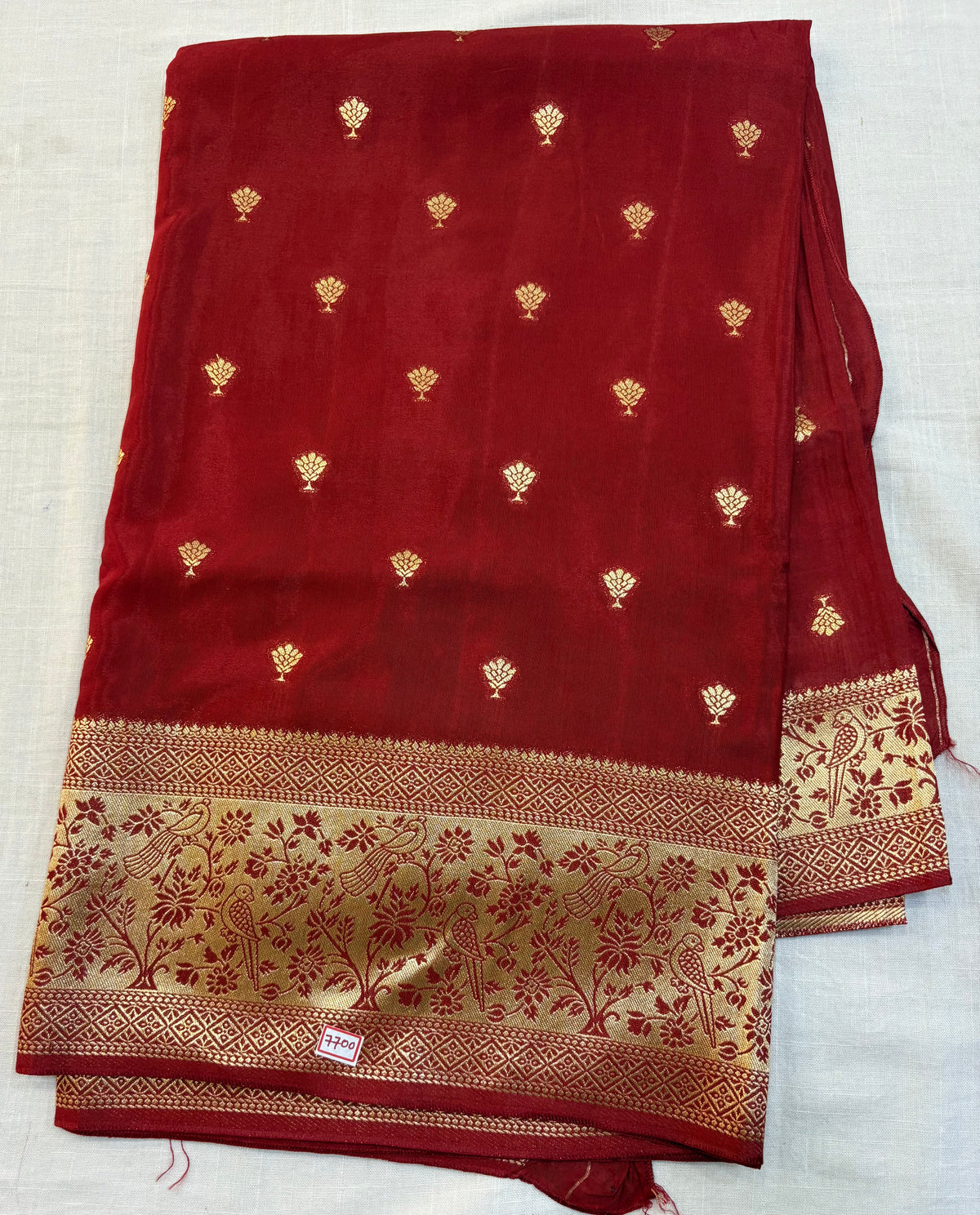 Russian Crepe saree
