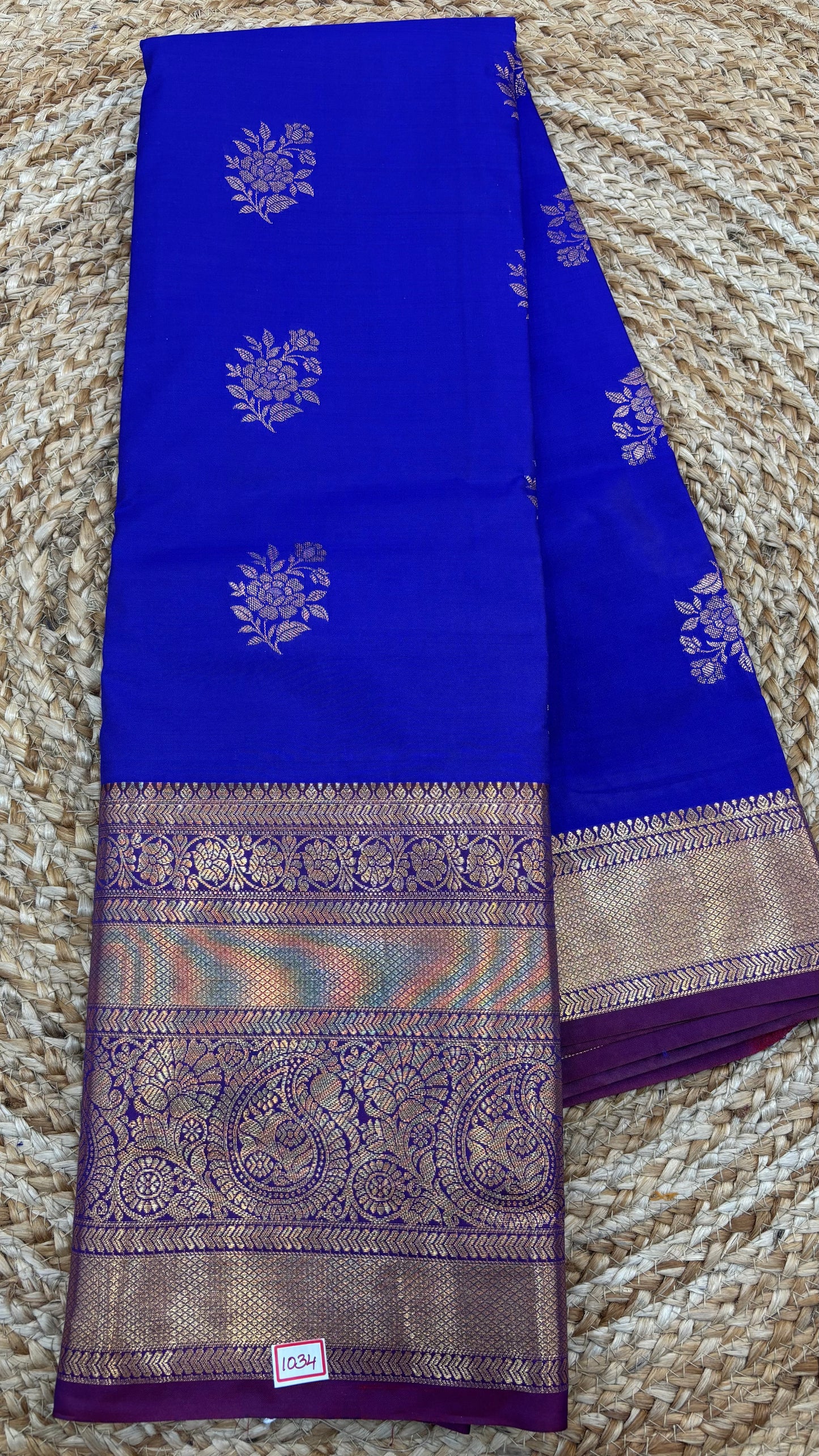 Semi Kanchi Butta Sarees