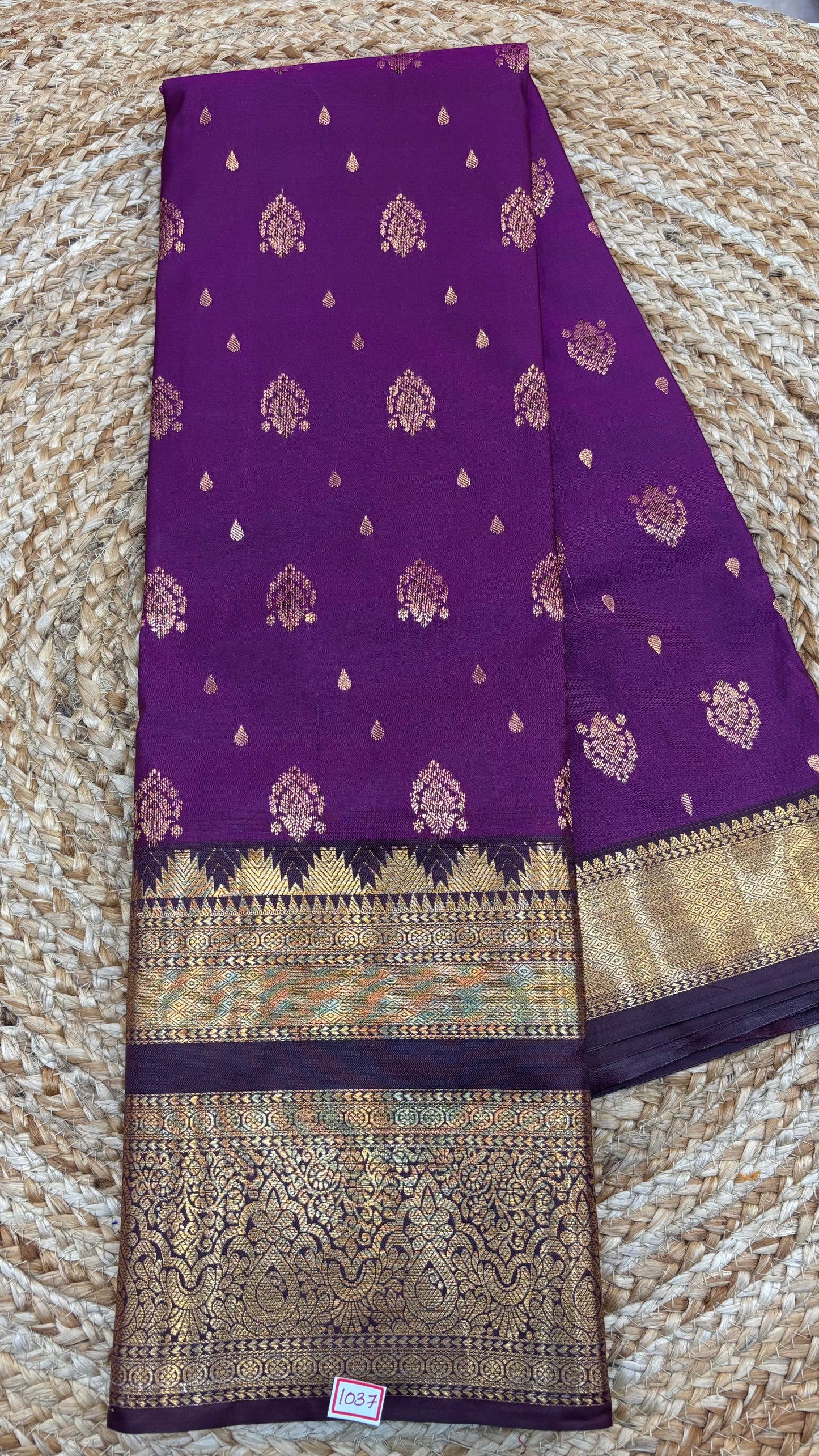 Semi Kanchi Butta Sarees
