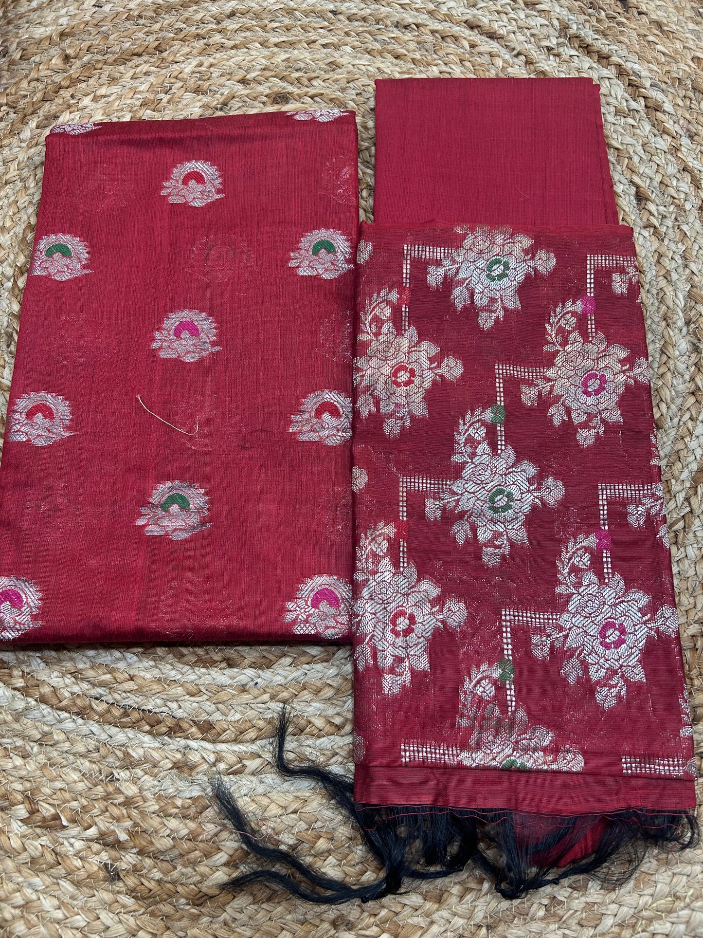 Banaras Cotton Dress Material