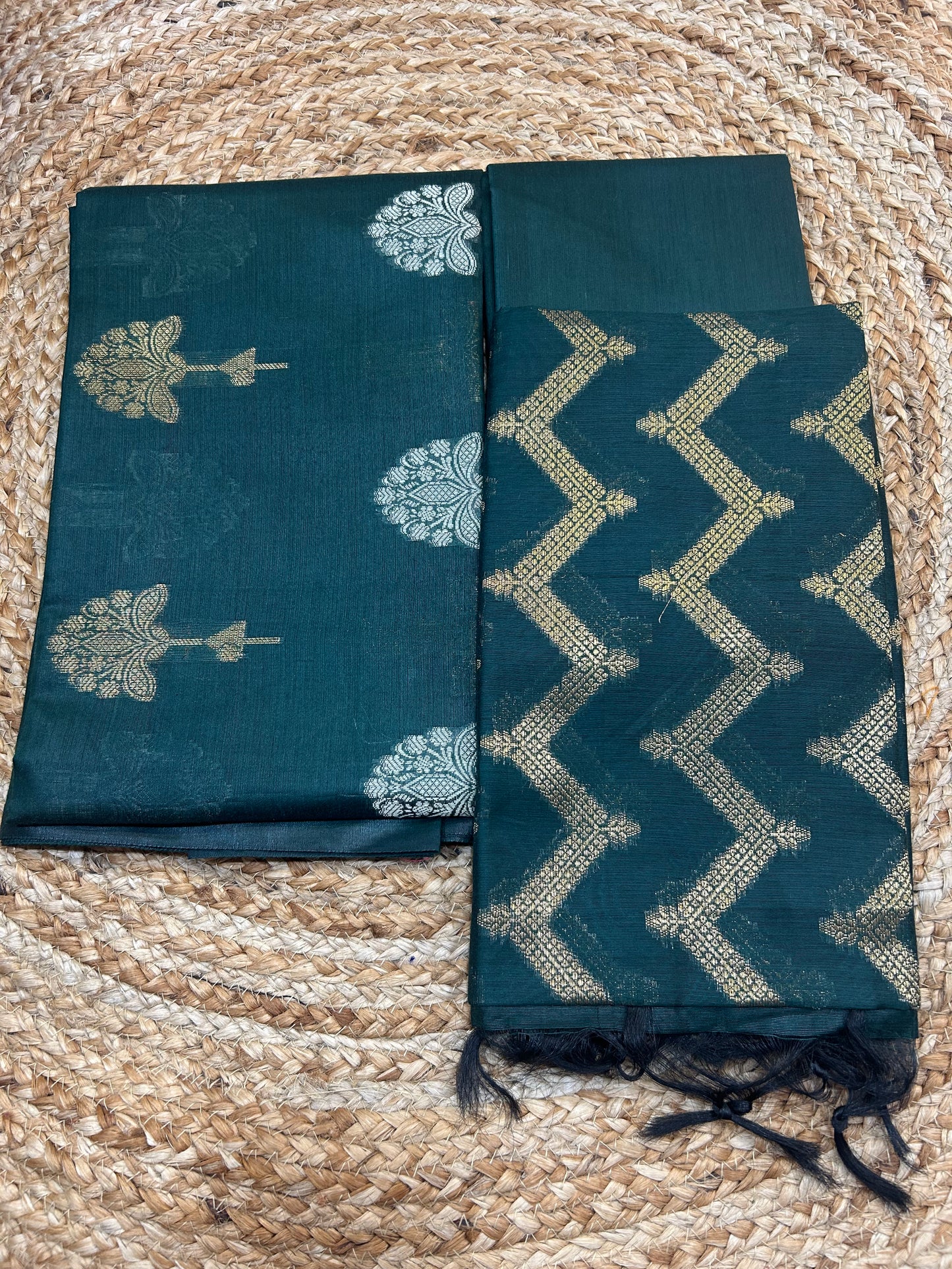 Banaras Cotton Dress Material