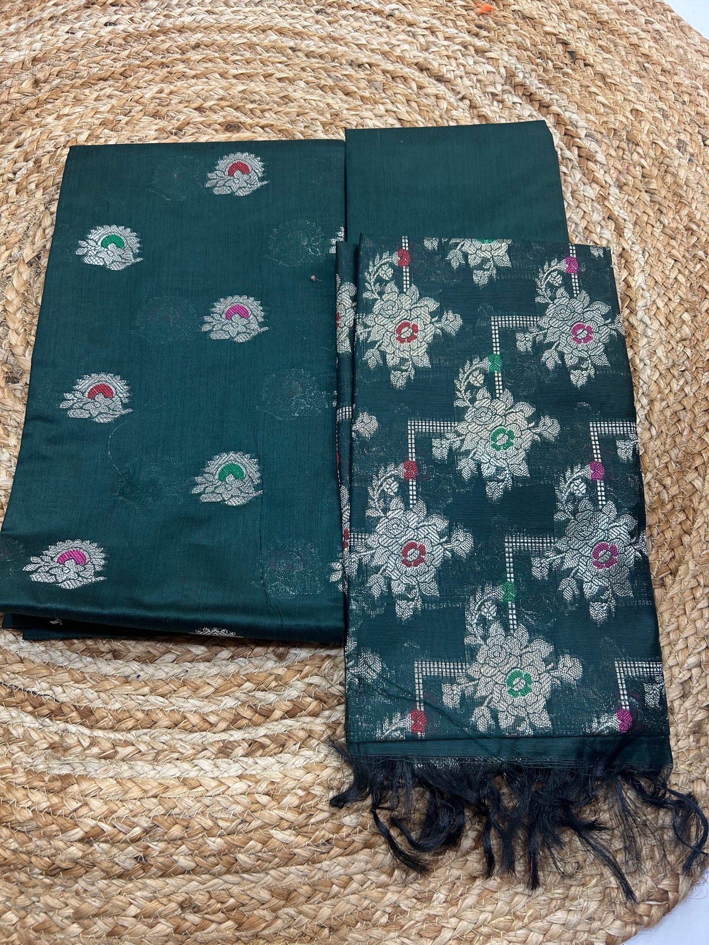 Banaras Cotton Dress Material