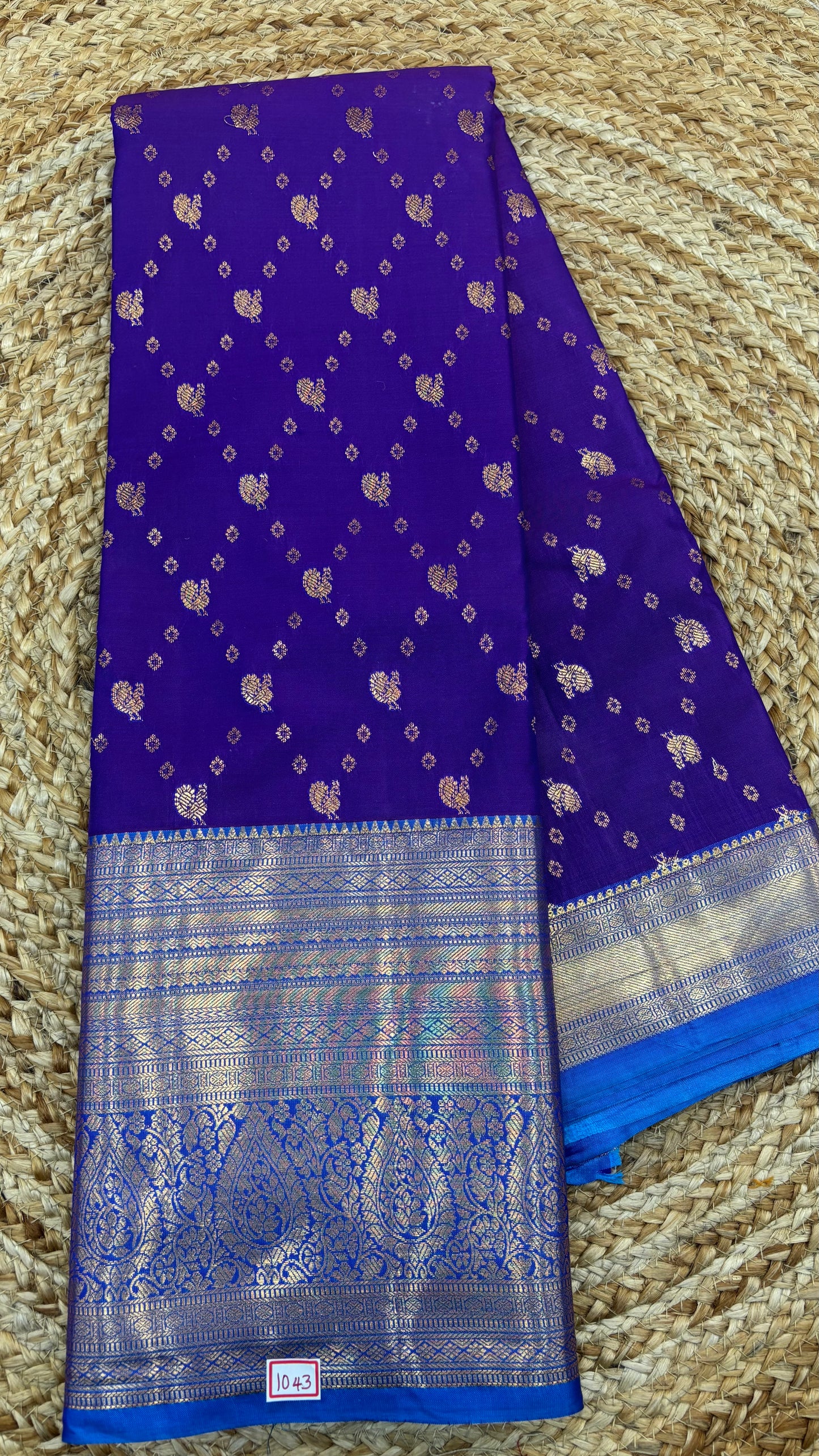 Semi Kanchi Butta Sarees
