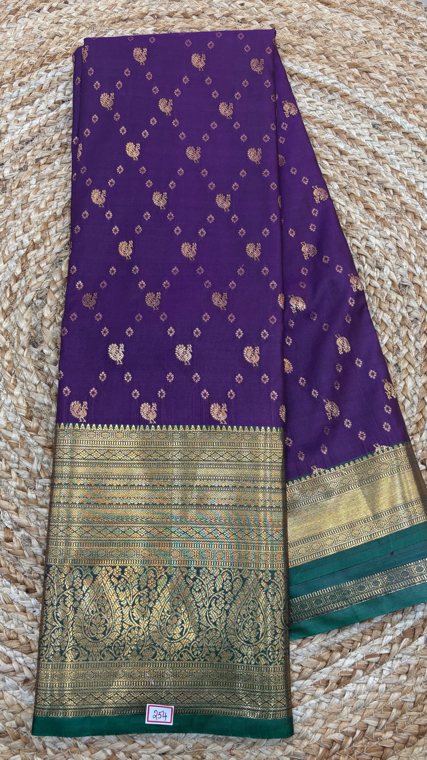 Semi Kanchi Butta Sarees