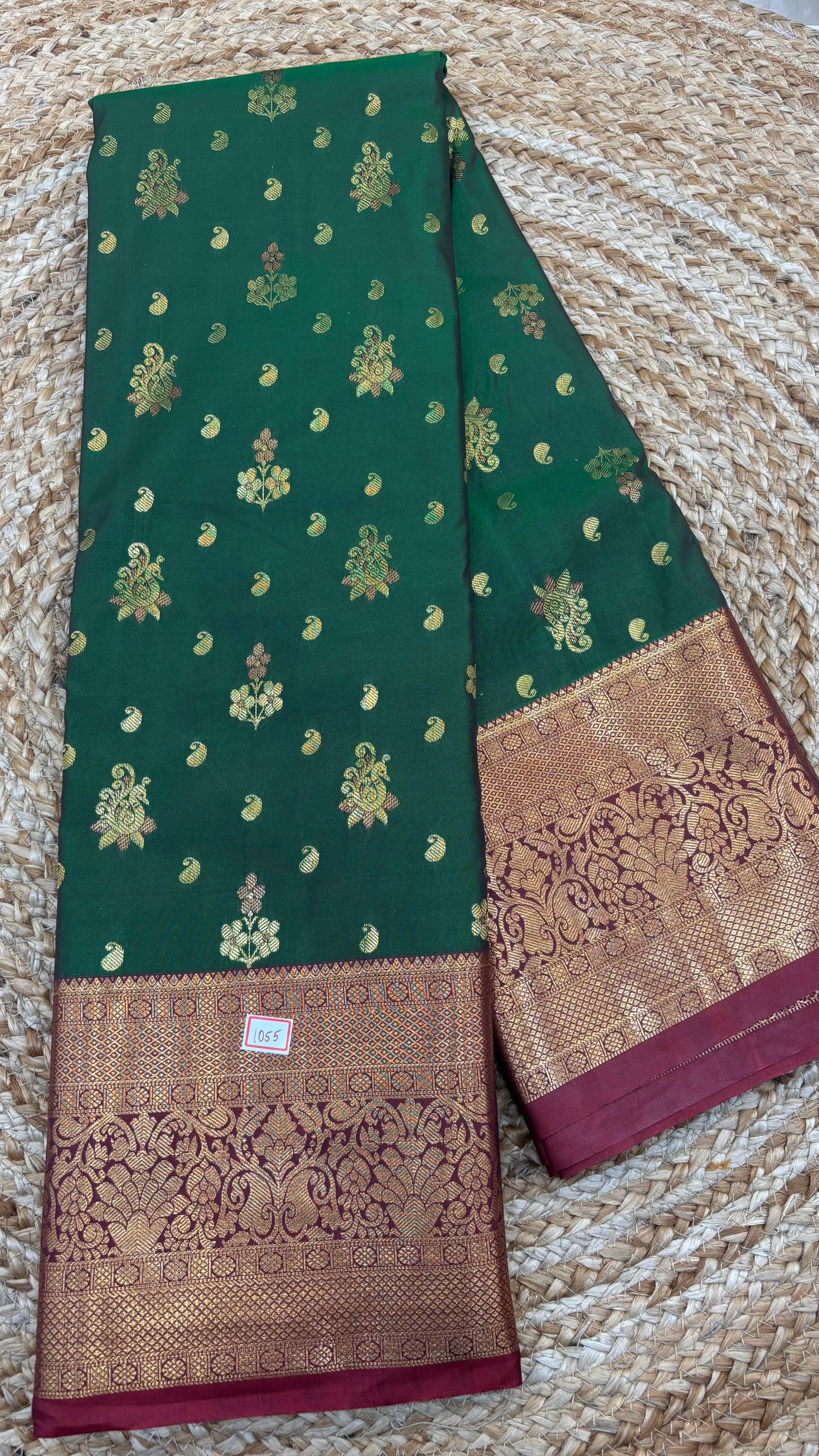 Semi Kanchi Butta Sarees