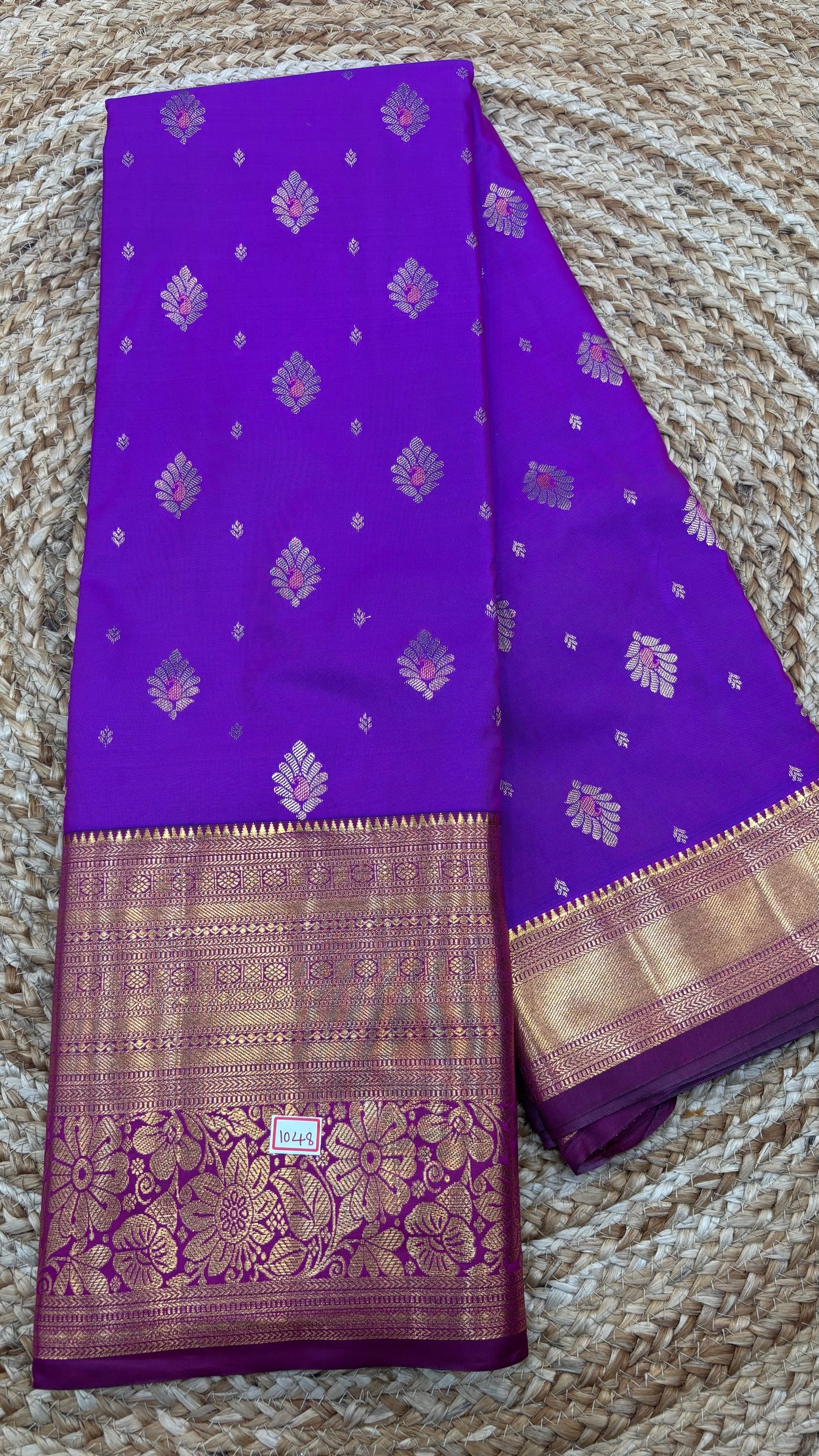 Semi Kanchi Butta Sarees