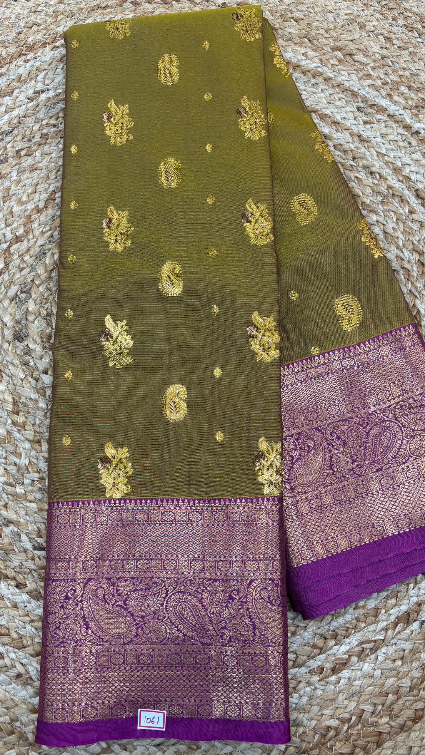 Semi Kanchi Butta Sarees