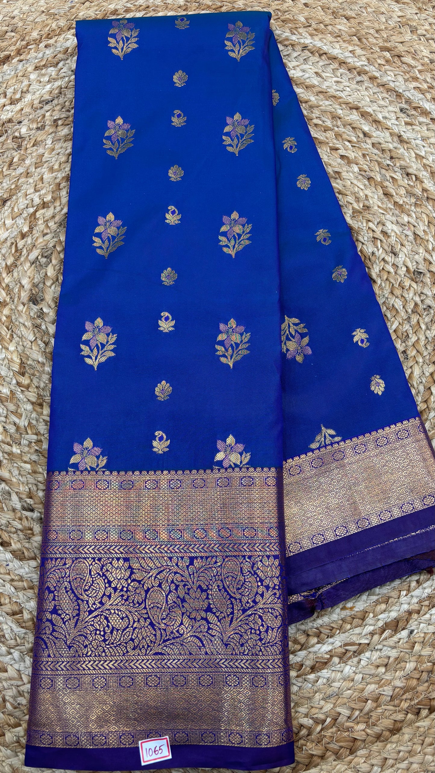 Semi Kanchi Butta Sarees