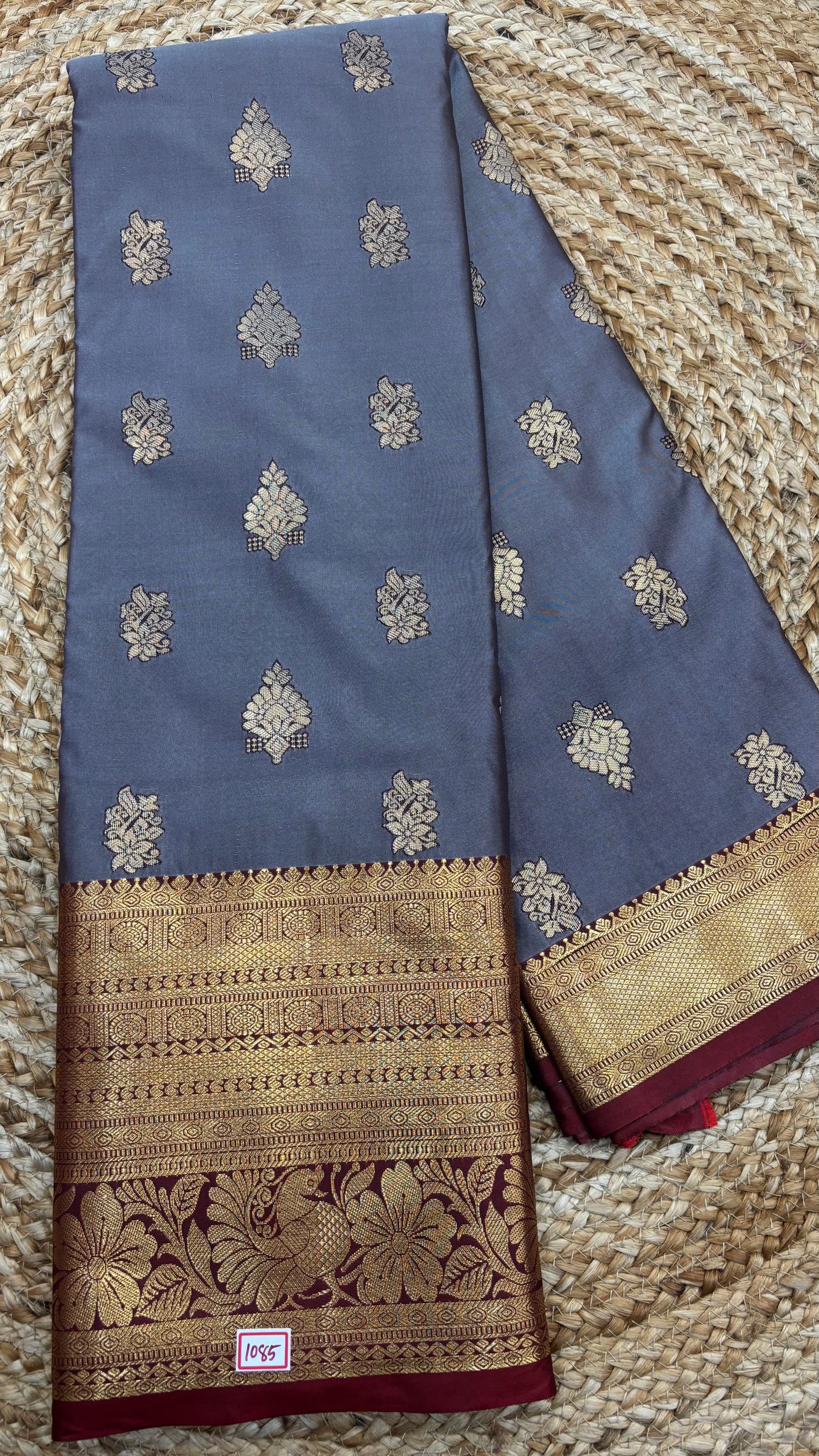 Semi Kanchi Butta Sarees