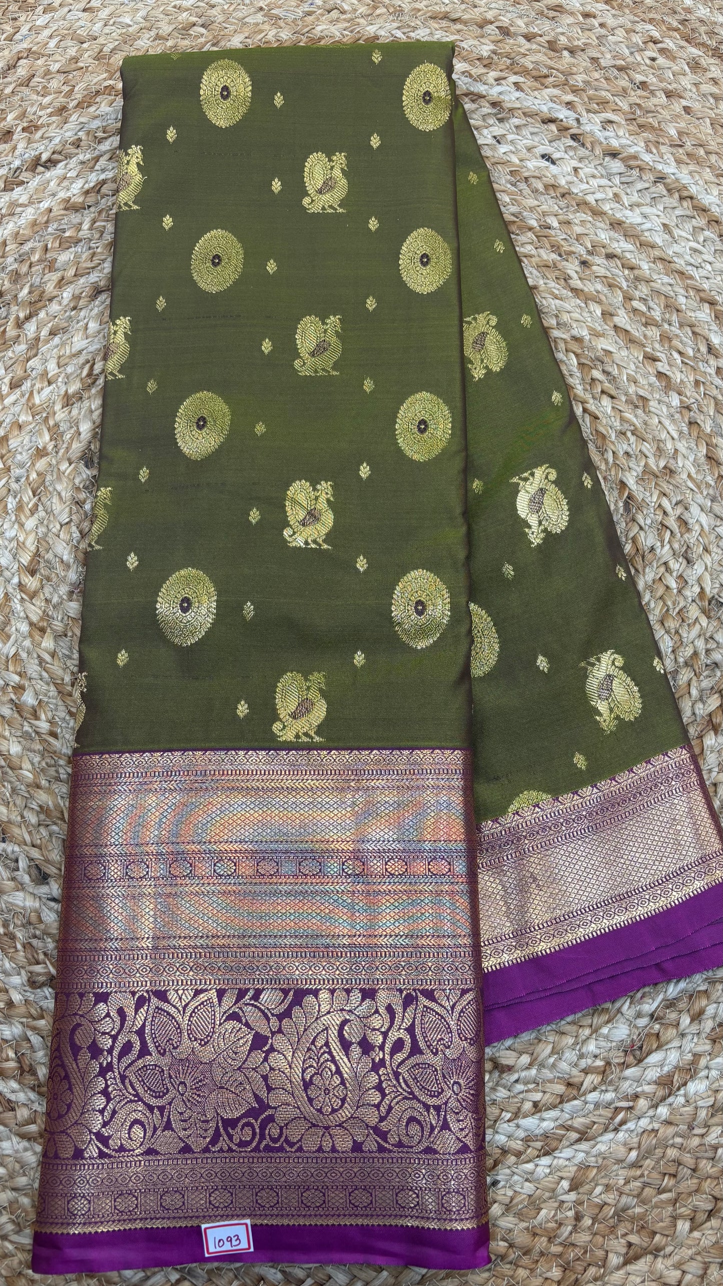 Semi Kanchi Butta Sarees
