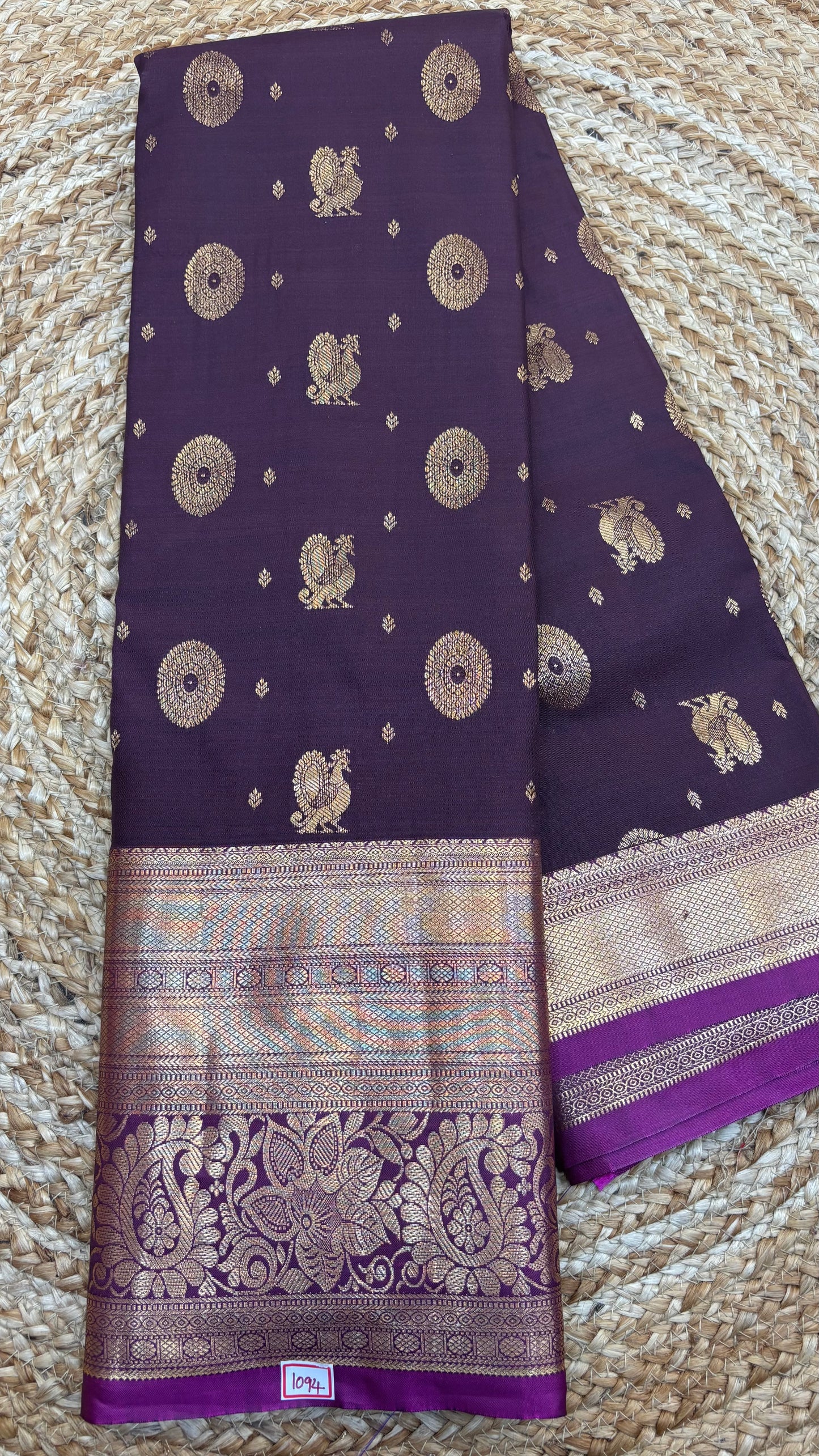 Semi Kanchi Butta Sarees