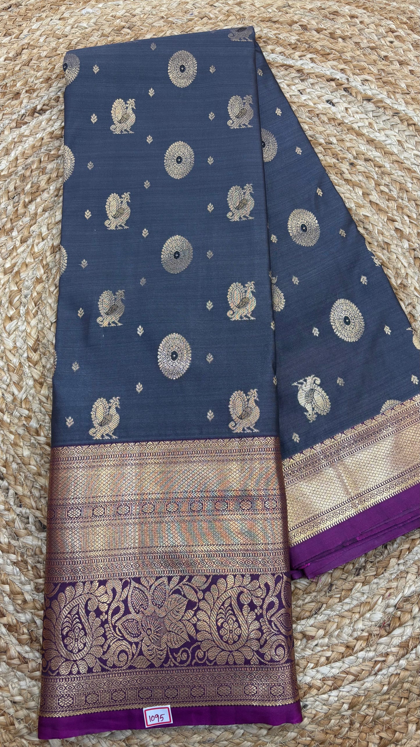 Semi Kanchi Butta Sarees
