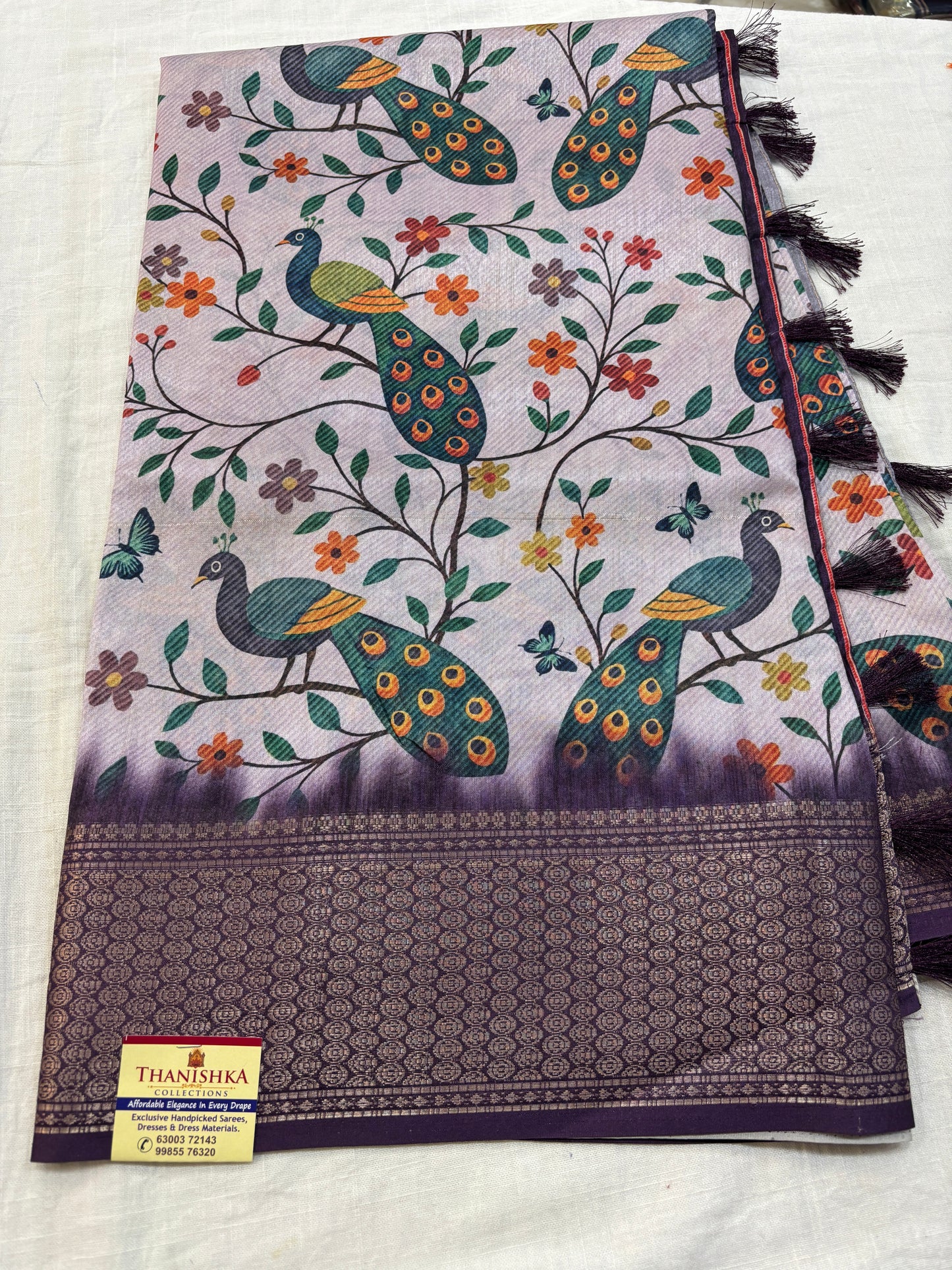 Fancy Soft silk Saree